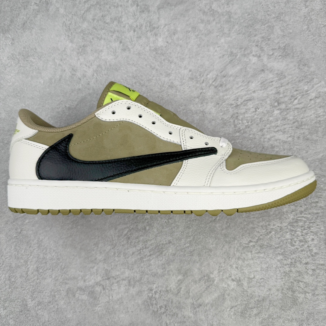 ＃DF纯原特价 Travis Scott x Air Jordan AJ1 Low Golf \\\”Olive\\\” TS联名倒钩高尔夫低帮6.0 FZ3124-200 原盒原配 原厂拉帮工艺 针距密度一致 全新升级网板中底 原楦原纸板开发 后跟弧度收口自然不对折 极致一眼正品既视感 原厂皮料 进口玻璃冲刀皮料裁剪零毛边 承诺百分百一致原鞋 全鞋电脑针车工艺 鞋面清洁度最高QC检验标准 控制溢胶 飞翼3D高频深度立体 鞋盒、防尘纸 均采购来自原厂 尺码：36 36.5 37.5 38 38.5 39 40 40.5 41 42 42.5 43 44 44.5 45 46 47.5-选品中心