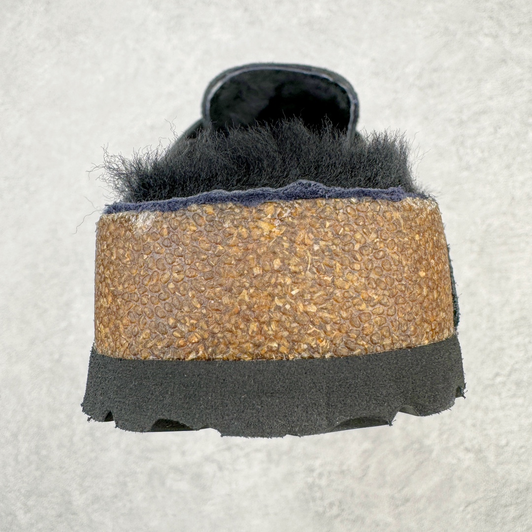 图片[8]-＃DG纯原福利 Birkenstock Boston VL 勃肯软木底包头拖鞋加绒版 天鹅绒般的绒面革赋子休闲的经典外观 四季皆宜 柔软的鞋床采用额外的泡沫缓冲层 提供额外的舒适感和全天支撑 全网独家首发 源于德国的严谨工艺 牛巴戎面 中层松木 EVA 三层组合大底 优质牛皮面料五金扣 出口订单 尺码：35 36 39-选品中心