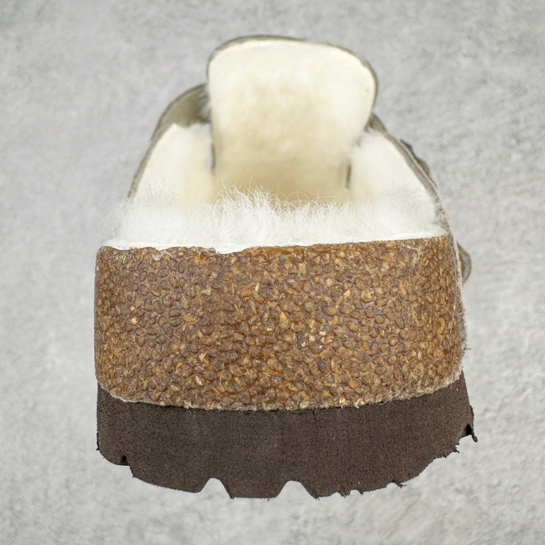 图片[8]-＃DG纯原福利 Birkenstock Boston VL 勃肯软木底包头拖鞋加绒版 天鹅绒般的绒面革赋子休闲的经典外观 四季皆宜 柔软的鞋床采用额外的泡沫缓冲层 提供额外的舒适感和全天支撑 全网独家首发 源于德国的严谨工艺 牛巴戎面 中层松木 EVA 三层组合大底 优质牛皮面料五金扣 出口订单 尺码：35 36 37 38 39 40-选品中心