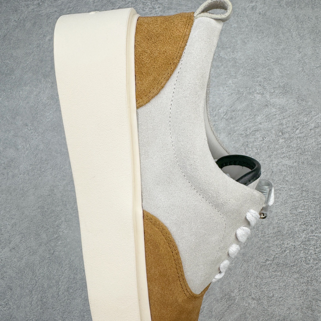 图片[6]-敬畏上帝/Fear of God FOG 101 Low Top Sneaker 低帮板鞋 夜蓝浅灰米白色 欧美范儿必备 洛杉矶街头奢牌 平底低帮增高系带百搭休闲运动板鞋 附赠精致鞋带与配防尘袋配件 采用翻毛皮与牛剖革鞋面材质 外置耐磨橡胶大底 尺码：39 40 41 42 43 44 45-选品中心