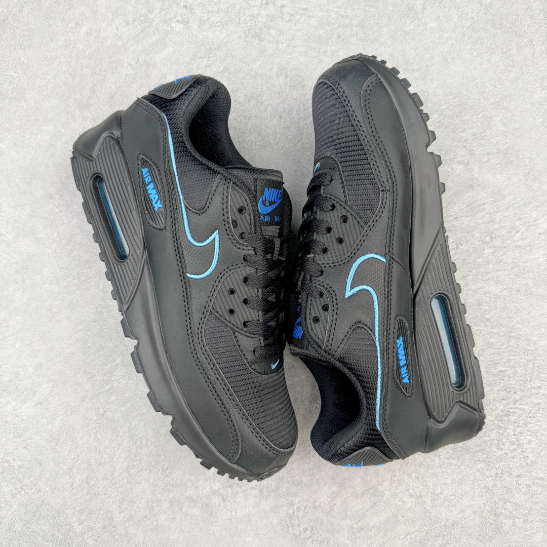 图片[3]-＃MX版 NK Air MAX 90 气垫复古减震跑步鞋 FJ4218-001 经典重温 独家陆续补货 外单专供大厂出品 品质稳定 一百余色 终端操作 Air Max 90于1990年推出 来自Air Max系列 在Air Max 1的基础上改进而得 增加了气垫面积 外型上也更为流线 最特別的就是加入了菱纹塑胶嵌板 为Air Max 90增添了许多潮流气息 皮革鞋面 造就出色耐穿性和支撑力 Max Air缓震配置搭配泡棉中底 令Air Max 90轻盈而舒适 华夫格橡胶外底 铸就Air Max 90非凡的抓地力 而Air Max 90不仅是一双跑鞋 它成功跨越了时间的演进 成为了球鞋文化与潮流圈中最熟为人知的鞋款之一 尺码：36 36.5 37.5 38 38.5 39 40 40.5 41 42 42.5 43 44 44.5 45-选品中心