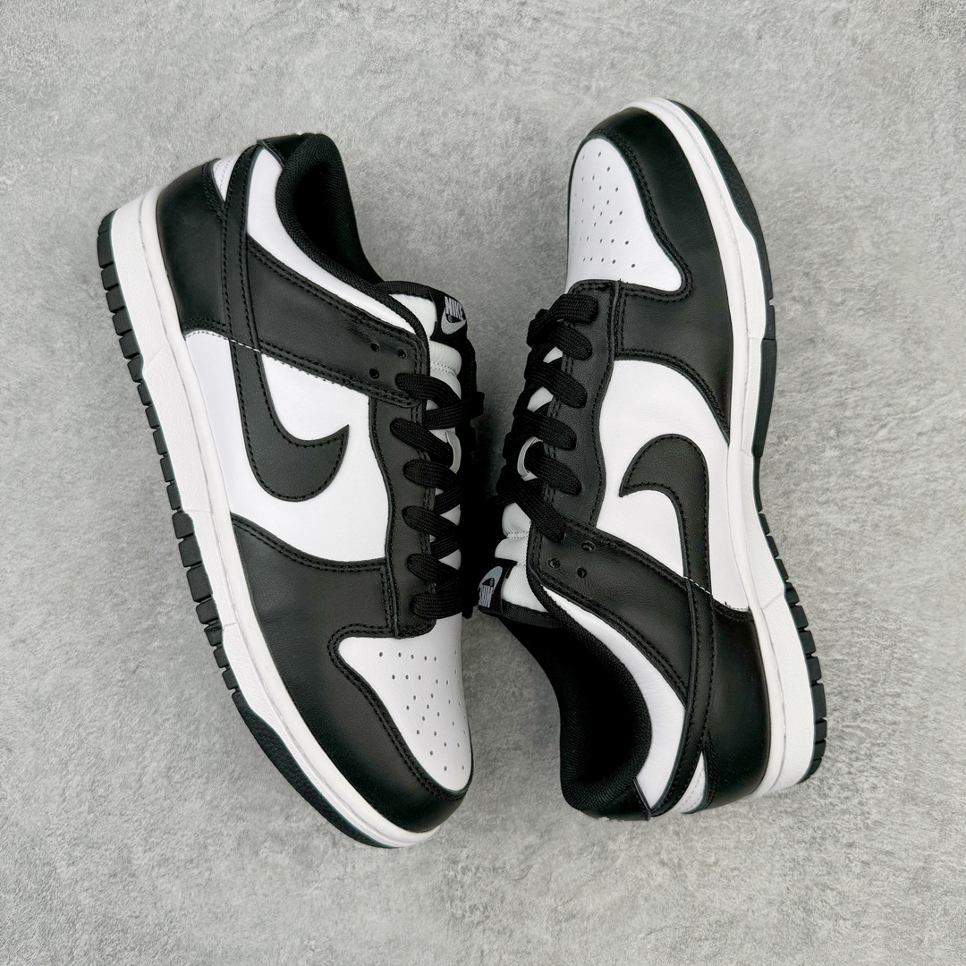 图片[3]-＃PK纯原福利 NK Dunk Low Retro 黑白熊猫 DD1391-100/DD1503-101 独家原厂航空铝磨具打磨大底 鞋头坡度极致还原 原盒原配 圈内天花板工艺 原厂冲刀 超高清洁度 全鞋零毛边皮料切割 全套原楦原模倾力打造完美版型 采用原厂百宏鞋带以及原厂百宏织唛舌标 内标可供原厂几率过验 原厂中底布黄色点胶 原厂中底布拉帮走线遵循公司‼️尺码：36-46（断37.5 38 39 44）-选品中心