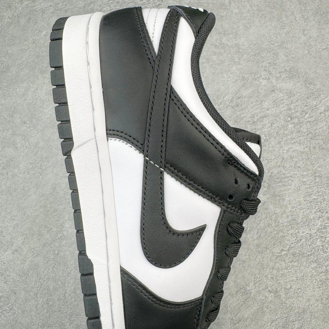 图片[5]-＃PK纯原福利 NK Dunk Low Retro 黑白熊猫 DD1391-100/DD1503-101 独家原厂航空铝磨具打磨大底 鞋头坡度极致还原 原盒原配 圈内天花板工艺 原厂冲刀 超高清洁度 全鞋零毛边皮料切割 全套原楦原模倾力打造完美版型 采用原厂百宏鞋带以及原厂百宏织唛舌标 内标可供原厂几率过验 原厂中底布黄色点胶 原厂中底布拉帮走线遵循公司‼️尺码：36-46（断37.5 38 39 44）-选品中心