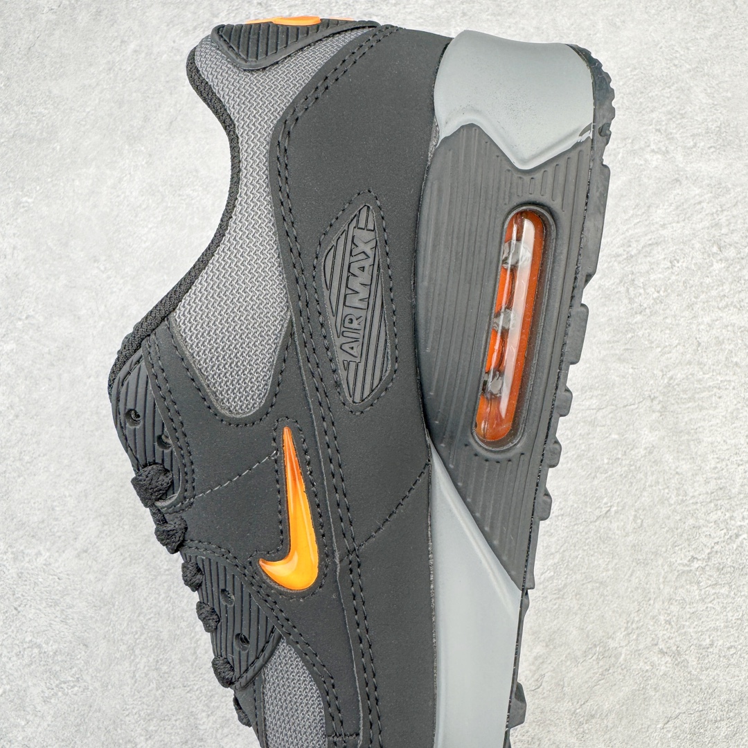 图片[7]-＃MX版 NK Air MAX 90 气垫复古减震跑步鞋 DX2656-001 经典重温 独家陆续补货 外单专供大厂出品 品质稳定 一百余色 终端操作 Air Max 90于1990年推出 来自Air Max系列 在Air Max 1的基础上改进而得 增加了气垫面积 外型上也更为流线 最特別的就是加入了菱纹塑胶嵌板 为Air Max 90增添了许多潮流气息 皮革鞋面 造就出色耐穿性和支撑力 Max Air缓震配置搭配泡棉中底 令Air Max 90轻盈而舒适 华夫格橡胶外底 铸就Air Max 90非凡的抓地力 而Air Max 90不仅是一双跑鞋 它成功跨越了时间的演进 成为了球鞋文化与潮流圈中最熟为人知的鞋款之一 尺码：36 36.5 37.5 38 38.5 39 40 40.5 41 42 42.5 43 44 44.5 45-选品中心