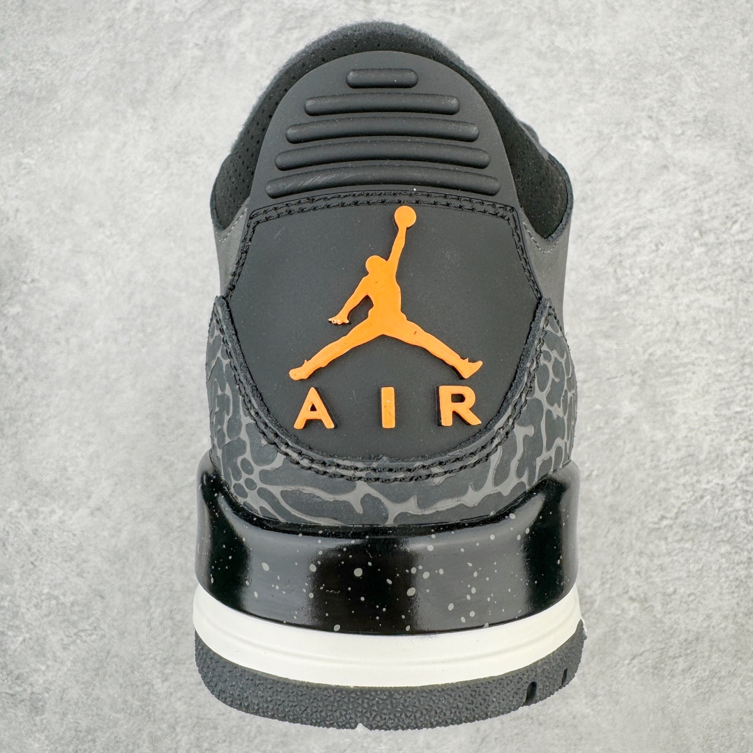 图片[8]-💰130 ＃PB版 福利特价‼Air Jordan AJ3 Retro 恐惧 CT8532-080 市场中端王者 全套原纸板楦头开发 原厂大底磨具加持立体防滑纹理 原装可视Air Sole气垫 原汁原味最完美的三代版型 唯一正确鞋头趴度弧度高度鞋身腰线 此版本只针对中端市场 皮料材质有所更替 其他数据细节工艺流程均保持一致 绝不口嗨 细节品控鞋型随意秒杀市面3XX 4XX 原厂TPU后跟饰片 正确内里反口里网布 皮料菱角分明不变形无多余毛边 正确手工大底描漆拉丝 市场唯一原厂鞋扣模具 原厂织唛标 原厂飞人电绣工艺 尾指中部跳三针 独家绑鞋带手法 印刷中底布 四线拉帮 米色美纹纸贴合固定 进口港宝加持 后跟自然饱满 全鞋荧光划线卡点 追求极致完美 每一双都是工艺品 多重QC质检 超越公司货的品控标准 实实在在的免检产品 尺码：40 40.5 41 42 42.5 43 44 44.5 45 45.5 46 47.5 编码：by2936000-运动鞋