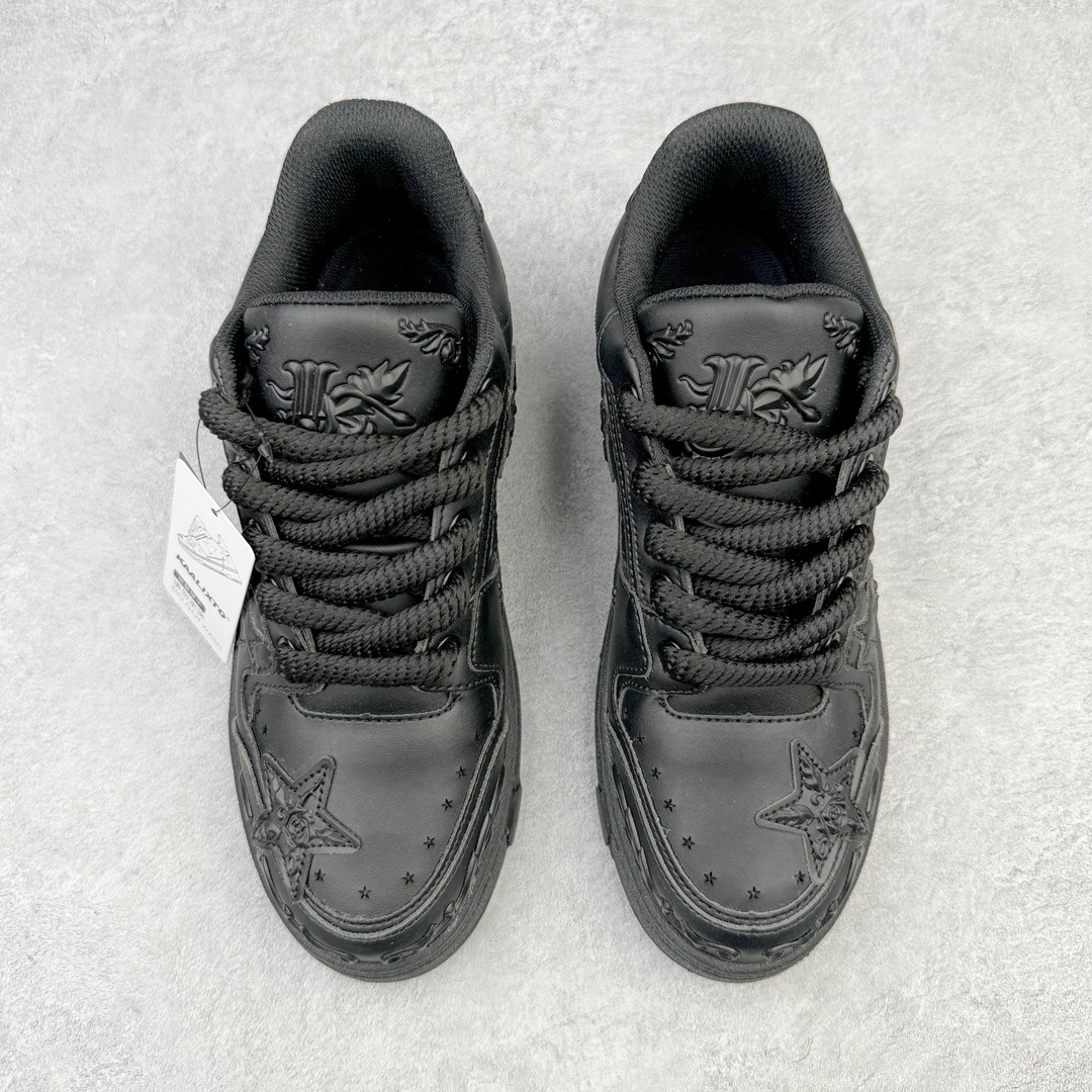 图片[2]-＃福利特价 KAALIXTO Retro Vintage 星星潮流休闲防滑耐磨低帮板鞋 此款鞋使用牛仔作为主要的鞋面材质 结实耐磨 鞋舌设计特有印花皮牌作为搭配充分凸显牛仔的特性 整体鞋款采用牛仔面料随意角度拼接的呈现方法 打破消费者原有对鞋子的刻板印象 让人耳目一新 织麦标在彰品品牌属性的同时更具牛仔的代表性元素 并采用加厚内里 穿着舒适透气 鞋底做旧氧化 尺码：36 37 38 39 40 41 42 43 44 45-选品中心