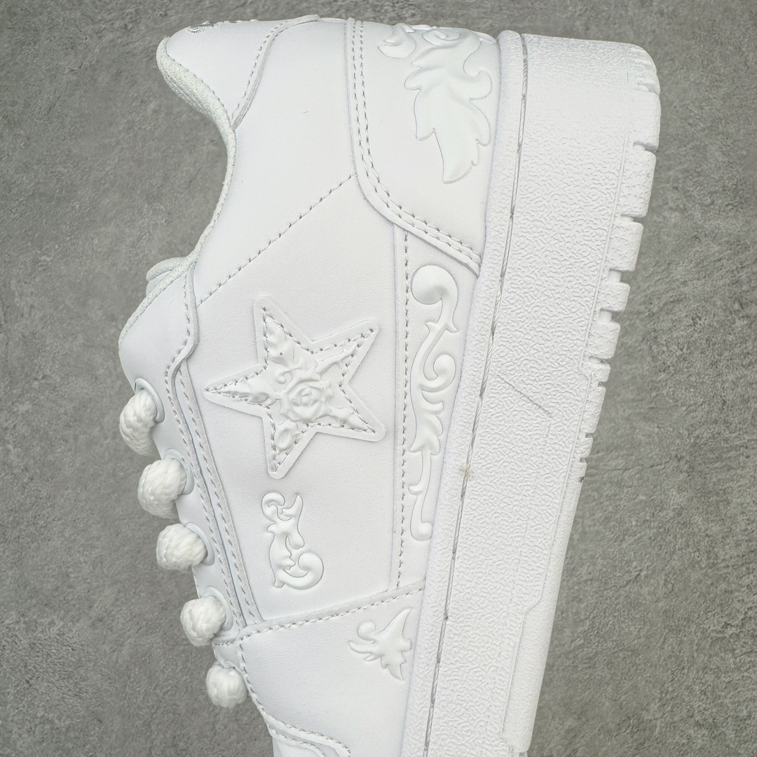 图片[7]-＃福利特价 KAALIXTO Retro Vintage 星星潮流休闲防滑耐磨低帮板鞋 此款鞋使用牛仔作为主要的鞋面材质 结实耐磨 鞋舌设计特有印花皮牌作为搭配充分凸显牛仔的特性 整体鞋款采用牛仔面料随意角度拼接的呈现方法 打破消费者原有对鞋子的刻板印象 让人耳目一新 织麦标在彰品品牌属性的同时更具牛仔的代表性元素 并采用加厚内里 穿着舒适透气 鞋底做旧氧化 尺码：36 37 38 39 40 41 42 43 44 45-选品中心