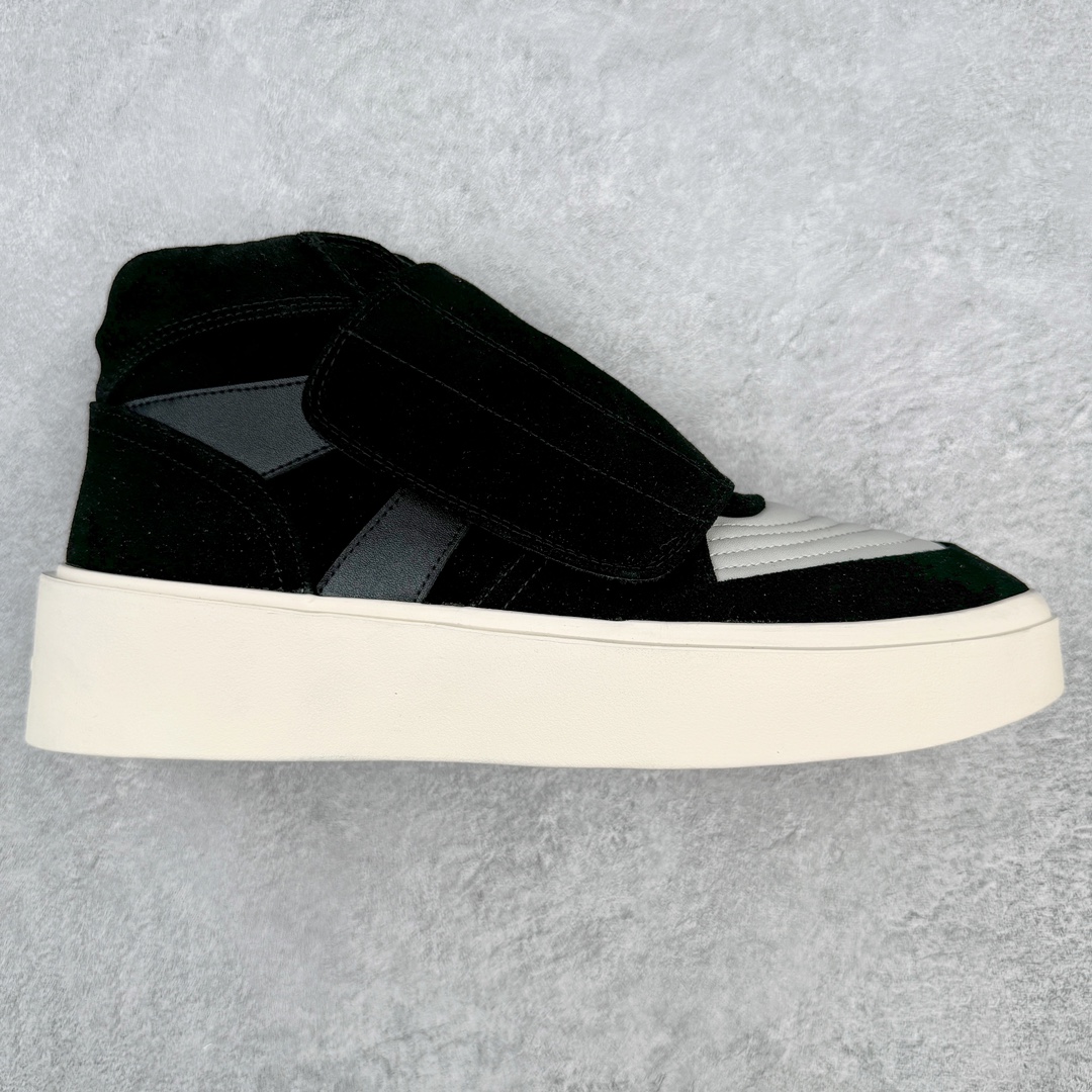 敬畏上帝/Fear of God FOG 101 High Top Sneaker 高帮板鞋 夜蓝浅灰米白色 欧美范儿必备 洛杉矶街头奢牌 平底低帮增高系带百搭休闲运动板鞋 附赠精致鞋带与配防尘袋配件 采用翻毛皮与牛剖革鞋面材质 外置耐磨橡胶大底 尺码:39 40 41 42 43 44 45-选品中心