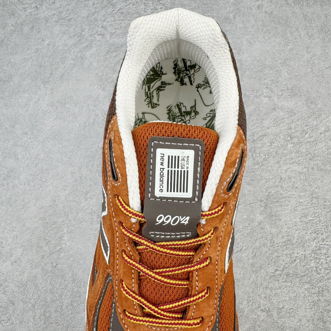 图片[5]-＃K版纯原 New Balance in USA M990V4 新百伦NB系列美产血统经典复古休闲运动百搭老爹跑步鞋 990V4延续了品牌引以为傲的精湛制鞋技艺及经典复古轮廓 同时中底结合新的ACTIVE lite和PU材料 重新诠释ENCAP科技 带来绝佳缓震体验 于细节处 全鞋360度的3M反光设计 及鞋舌固定功能上的提升 配以全新的N标设计更是带来绝佳的用户体验 尺码：36 37 37.5 38 38.5 39 40 40.5 41.5 42 42.5 43 44 44.5 45-选品中心