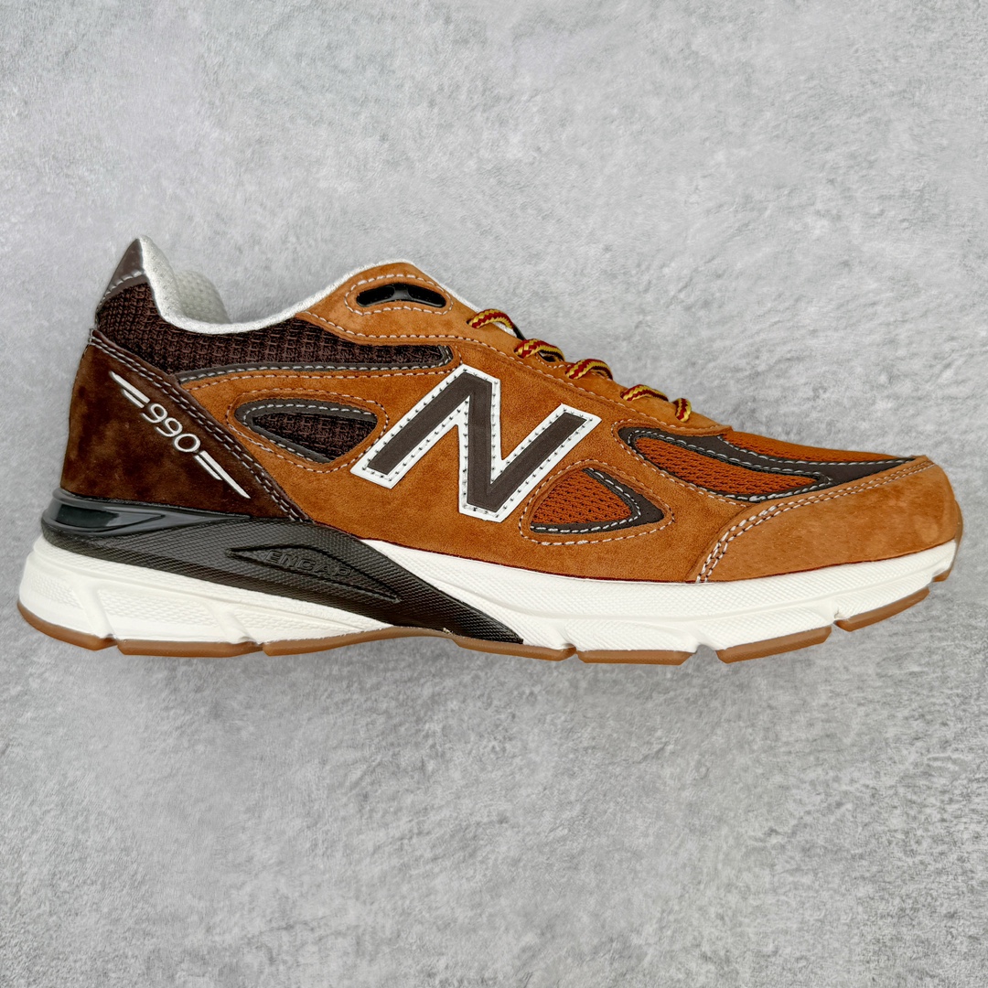 ＃K版纯原 New Balance in USA M990V4 新百伦NB系列美产血统经典复古休闲运动百搭老爹跑步鞋 990V4延续了品牌引以为傲的精湛制鞋技艺及经典复古轮廓 同时中底结合新的ACTIVE lite和PU材料 重新诠释ENCAP科技 带来绝佳缓震体验 于细节处 全鞋360度的3M反光设计 及鞋舌固定功能上的提升 配以全新的N标设计更是带来绝佳的用户体验 尺码：36 37 37.5 38 38.5 39 40 40.5 41.5 42 42.5 43 44 44.5 45-选品中心