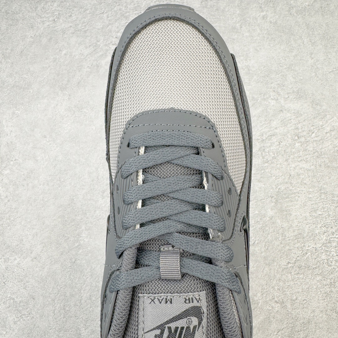 图片[4]-＃MX版 NK Air MAX 90 气垫复古减震跑步鞋 DX2656-002 经典重温 独家陆续补货 外单专供大厂出品 品质稳定 一百余色 终端操作 Air Max 90于1990年推出 来自Air Max系列 在Air Max 1的基础上改进而得 增加了气垫面积 外型上也更为流线 最特別的就是加入了菱纹塑胶嵌板 为Air Max 90增添了许多潮流气息 皮革鞋面 造就出色耐穿性和支撑力 Max Air缓震配置搭配泡棉中底 令Air Max 90轻盈而舒适 华夫格橡胶外底 铸就Air Max 90非凡的抓地力 而Air Max 90不仅是一双跑鞋 它成功跨越了时间的演进 成为了球鞋文化与潮流圈中最熟为人知的鞋款之一 尺码：36 36.5 37.5 38 38.5 39 40 40.5 41 42 42.5 43 44 44.5 45-选品中心