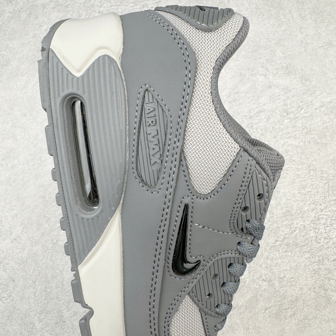 图片[6]-＃MX版 NK Air MAX 90 气垫复古减震跑步鞋 DX2656-002 经典重温 独家陆续补货 外单专供大厂出品 品质稳定 一百余色 终端操作 Air Max 90于1990年推出 来自Air Max系列 在Air Max 1的基础上改进而得 增加了气垫面积 外型上也更为流线 最特別的就是加入了菱纹塑胶嵌板 为Air Max 90增添了许多潮流气息 皮革鞋面 造就出色耐穿性和支撑力 Max Air缓震配置搭配泡棉中底 令Air Max 90轻盈而舒适 华夫格橡胶外底 铸就Air Max 90非凡的抓地力 而Air Max 90不仅是一双跑鞋 它成功跨越了时间的演进 成为了球鞋文化与潮流圈中最熟为人知的鞋款之一 尺码：36 36.5 37.5 38 38.5 39 40 40.5 41 42 42.5 43 44 44.5 45-选品中心