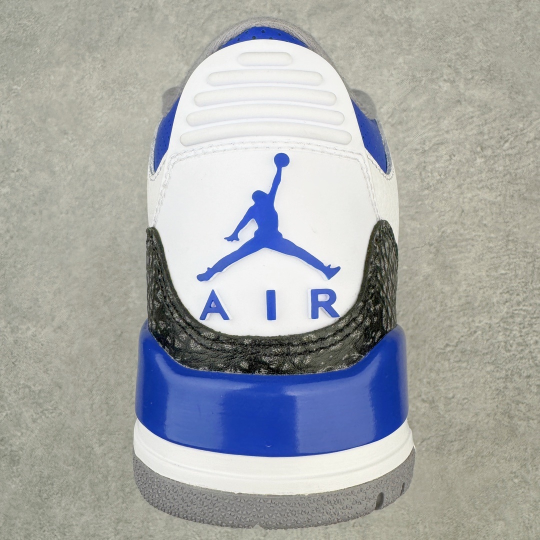 #渠道版 Air Jordan AJ3 Retro 小闪电白蓝 CT8532-145 目前市场最推荐的产
