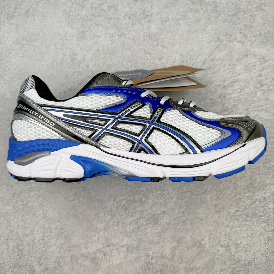 零售💰170 ＃福利特价‼Asics GT-2160 亚瑟士运动休闲透气专业跑鞋 鞋面的包裹性 延展性相当好 鞋头位置双层镂空能保证一定的透气性 鞋底柔软也能够兼具支撑性 采用经典鞋型 融入全新细节点缀 整体简约且富有质感 鞋底耐磨材质搭配丰富的防滑底纹设计 SIZE：36 36.5 37.5 38 38.5 39 40 40.5 41 42 42.5 43 44 44.5 45 编码：Cby1936070-运动鞋