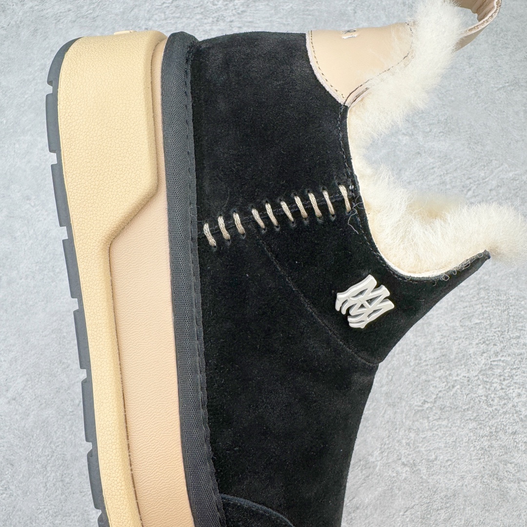 图片[6]-AMIRI埃米尔2023s冬季最新雪地靴系列 AMIRI是来自美国的潮流品牌 迅速走红国际时装界的一个年轻品牌 国内由©️陈冠希 ®️杨幂上脚后呈爆火状态 官网一度出现断货情况 品牌所致力打造潮流的风格 毛鞋的保暖性结构搭载日系风格 鞋子整体轻盈不显笨重 颜值与舒适度并存 ❶面料：原版定制水染牛皮 ❷内里：原版进口羊毛 ❸垫脚：原版进口羊毛 ❹大底：原版开模TPU防滑大底 ❺包装：定制原版全套包装 ❻尺码：35-40-选品中心