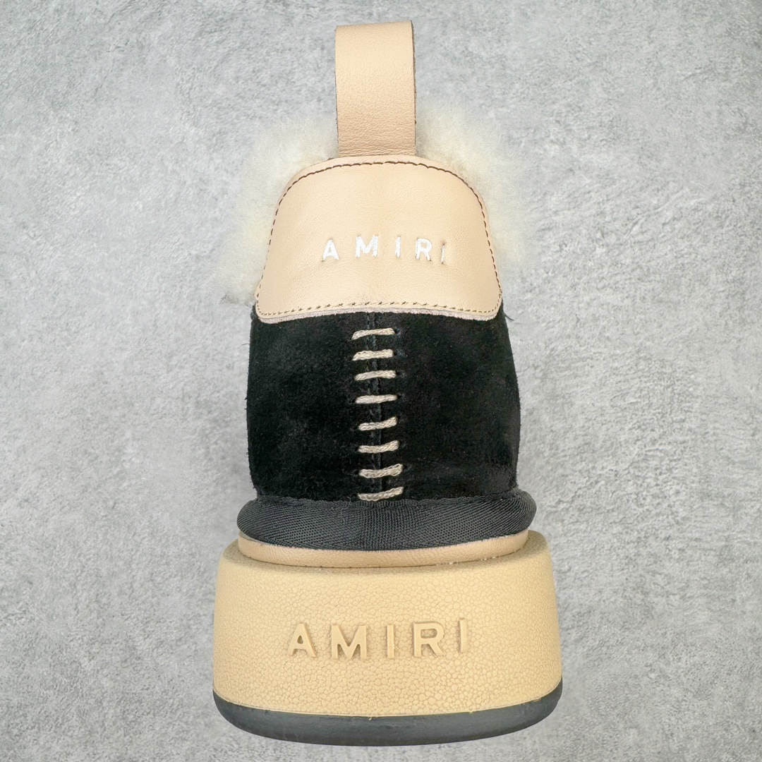 图片[8]-AMIRI埃米尔2023s冬季最新雪地靴系列 AMIRI是来自美国的潮流品牌 迅速走红国际时装界的一个年轻品牌 国内由©️陈冠希 ®️杨幂上脚后呈爆火状态 官网一度出现断货情况 品牌所致力打造潮流的风格 毛鞋的保暖性结构搭载日系风格 鞋子整体轻盈不显笨重 颜值与舒适度并存 ❶面料：原版定制水染牛皮 ❷内里：原版进口羊毛 ❸垫脚：原版进口羊毛 ❹大底：原版开模TPU防滑大底 ❺包装：定制原版全套包装 ❻尺码：35-40-选品中心