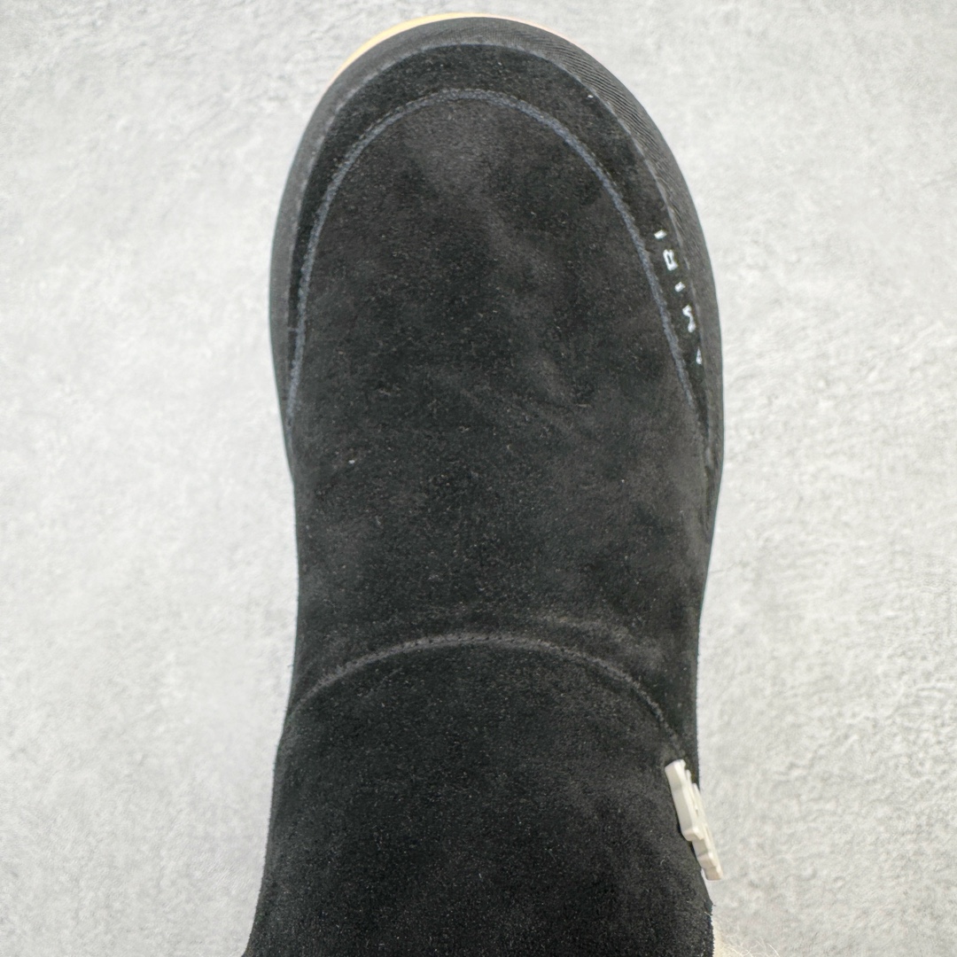 图片[4]-AMIRI埃米尔2023s冬季最新雪地靴系列 AMIRI是来自美国的潮流品牌 迅速走红国际时装界的一个年轻品牌 国内由©️陈冠希 ®️杨幂上脚后呈爆火状态 官网一度出现断货情况 品牌所致力打造潮流的风格 毛鞋的保暖性结构搭载日系风格 鞋子整体轻盈不显笨重 颜值与舒适度并存 ❶面料：原版定制水染牛皮 ❷内里：原版进口羊毛 ❸垫脚：原版进口羊毛 ❹大底：原版开模TPU防滑大底 ❺包装：定制原版全套包装 ❻尺码：35-40-选品中心