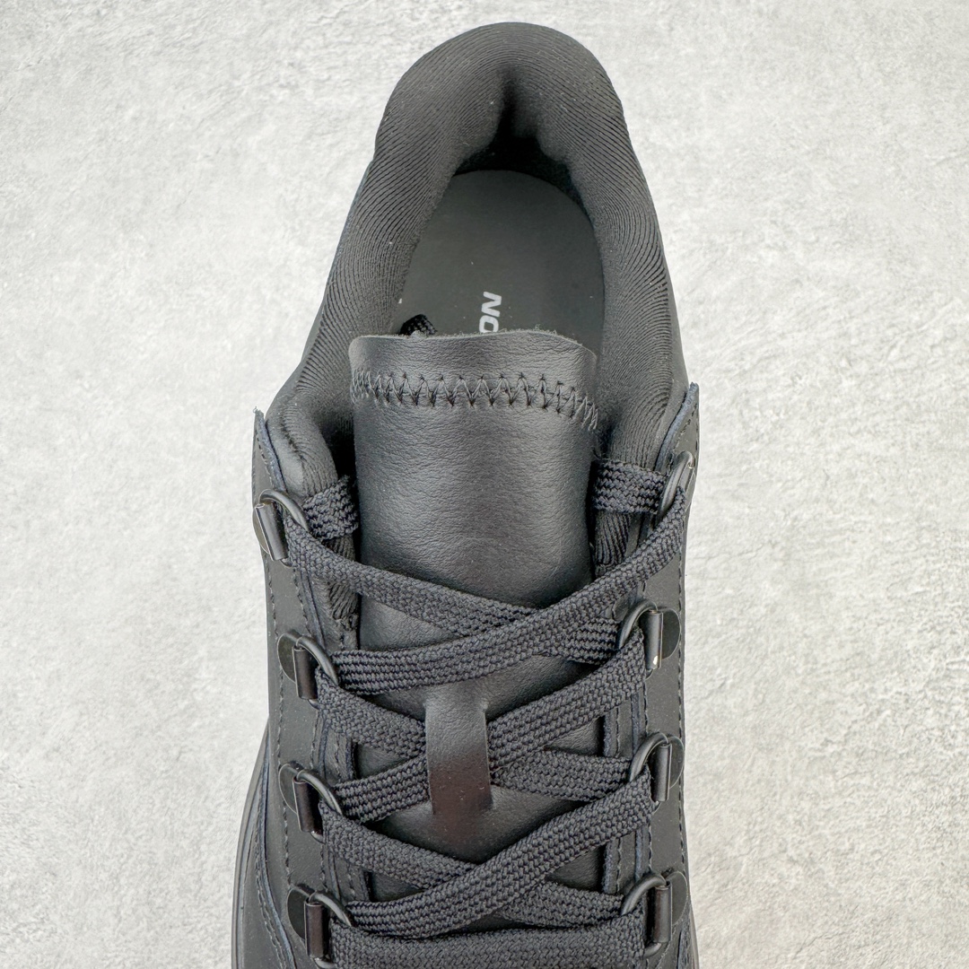 图片[5]-＃绿X Comme des Garçons x SALOMON SR811 Leather Platform CDG联名萨洛蒙防滑耐磨低帮运动休闲鞋老爹鞋 纯原外贸平台特供订单 全套原纸板楦头开发 原厂特供网布配套加持 确保原汁原味 完美呈现版型 原档数据独家私模大底 原装Ortholite轻量化鞋垫 中底布带钢印编号 原厂TPU锁扣 进口港宝加持 后跟自然饱满 还原公司包裹性 穿着者可以轻松驾驭户外与通勤下的任何运动生活场景 无缝鞋身户外随意纵横 颜值与脚感兼备 出街通勤 绝对非常吸睛 你值得拥有 尺码：36 36.5 37.5 38 38.5 39 40-选品中心