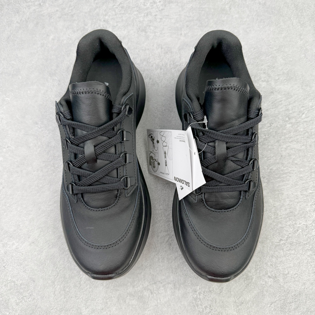 图片[2]-＃绿X Comme des Garçons x SALOMON SR811 Leather Platform CDG联名萨洛蒙防滑耐磨低帮运动休闲鞋老爹鞋 纯原外贸平台特供订单 全套原纸板楦头开发 原厂特供网布配套加持 确保原汁原味 完美呈现版型 原档数据独家私模大底 原装Ortholite轻量化鞋垫 中底布带钢印编号 原厂TPU锁扣 进口港宝加持 后跟自然饱满 还原公司包裹性 穿着者可以轻松驾驭户外与通勤下的任何运动生活场景 无缝鞋身户外随意纵横 颜值与脚感兼备 出街通勤 绝对非常吸睛 你值得拥有 尺码：36 36.5 37.5 38 38.5 39 40-选品中心