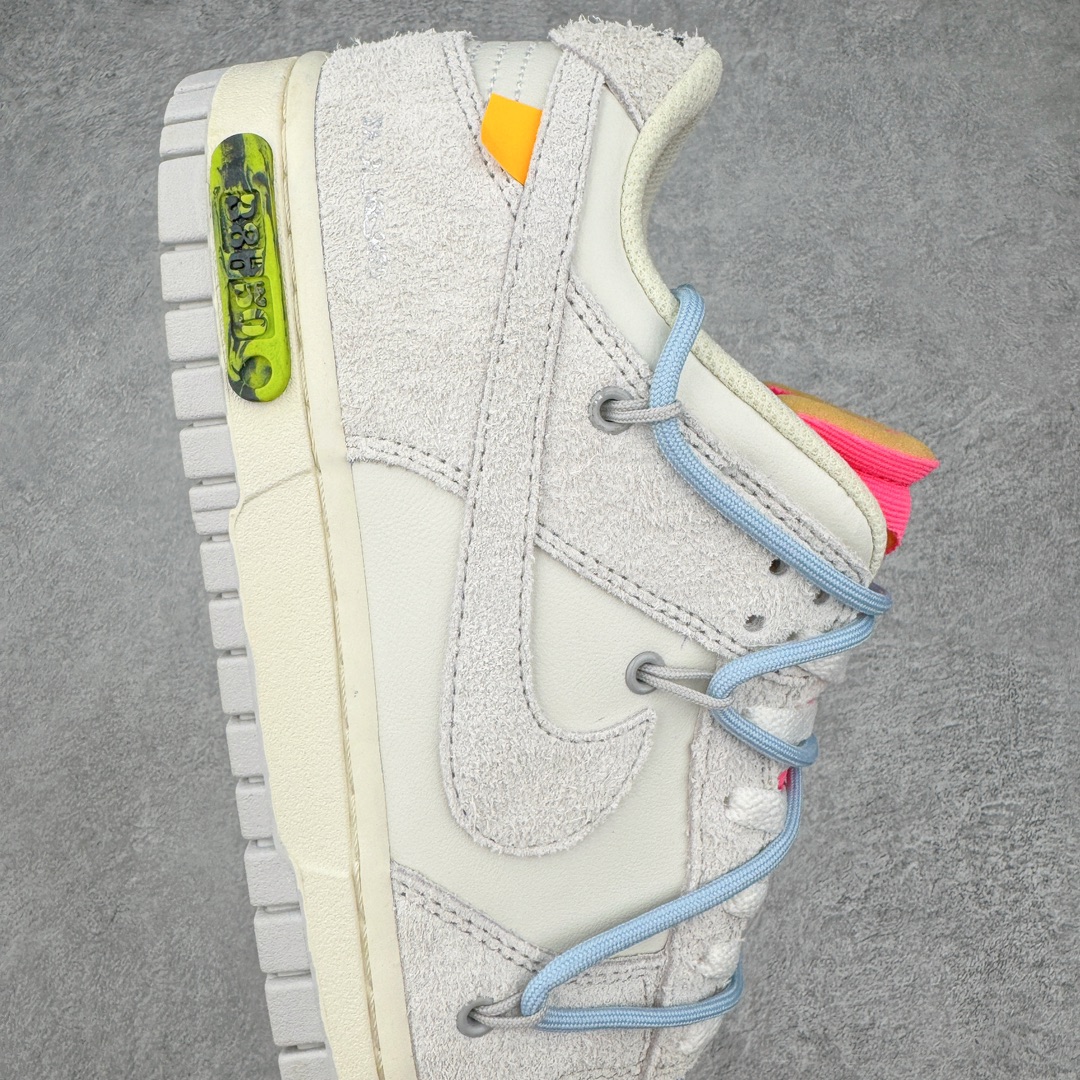 Off-White xNike Dunk Low"The 50"OW50 NO.38 DJ0950-113 、 、ZP 3D、