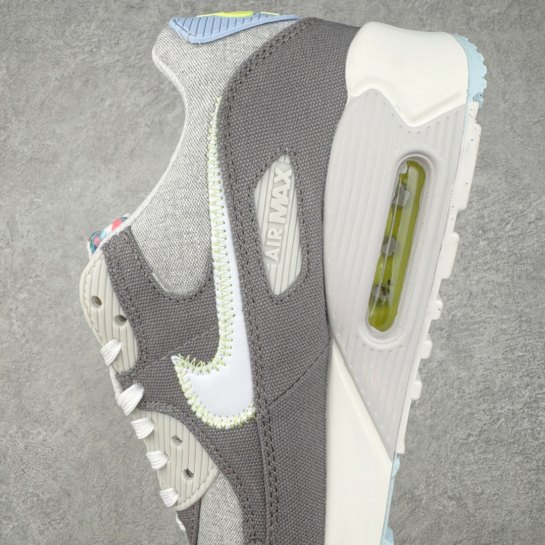 图片[7]-＃MX版 NK Air MAX 90 气垫复古减震跑步鞋 CK6467-001 经典重温 独家陆续补货 外单专供大厂出品 品质稳定 一百余色 终端操作 Air Max 90于1990年推出 来自Air Max系列 在Air Max 1的基础上改进而得 增加了气垫面积 外型上也更为流线 最特別的就是加入了菱纹塑胶嵌板 为Air Max 90增添了许多潮流气息 皮革鞋面 造就出色耐穿性和支撑力 Max Air缓震配置搭配泡棉中底 令Air Max 90轻盈而舒适 华夫格橡胶外底 铸就Air Max 90非凡的抓地力 而Air Max 90不仅是一双跑鞋 它成功跨越了时间的演进 成为了球鞋文化与潮流圈中最熟为人知的鞋款之一 尺码：36 36.5 37.5 38 38.5 39 40 40.5 41 42 42.5 43 44 44.5 45-选品中心