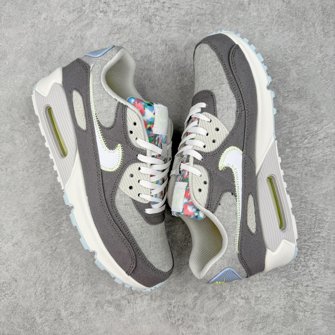 图片[3]-＃MX版 NK Air MAX 90 气垫复古减震跑步鞋 CK6467-001 经典重温 独家陆续补货 外单专供大厂出品 品质稳定 一百余色 终端操作 Air Max 90于1990年推出 来自Air Max系列 在Air Max 1的基础上改进而得 增加了气垫面积 外型上也更为流线 最特別的就是加入了菱纹塑胶嵌板 为Air Max 90增添了许多潮流气息 皮革鞋面 造就出色耐穿性和支撑力 Max Air缓震配置搭配泡棉中底 令Air Max 90轻盈而舒适 华夫格橡胶外底 铸就Air Max 90非凡的抓地力 而Air Max 90不仅是一双跑鞋 它成功跨越了时间的演进 成为了球鞋文化与潮流圈中最熟为人知的鞋款之一 尺码：36 36.5 37.5 38 38.5 39 40 40.5 41 42 42.5 43 44 44.5 45-选品中心