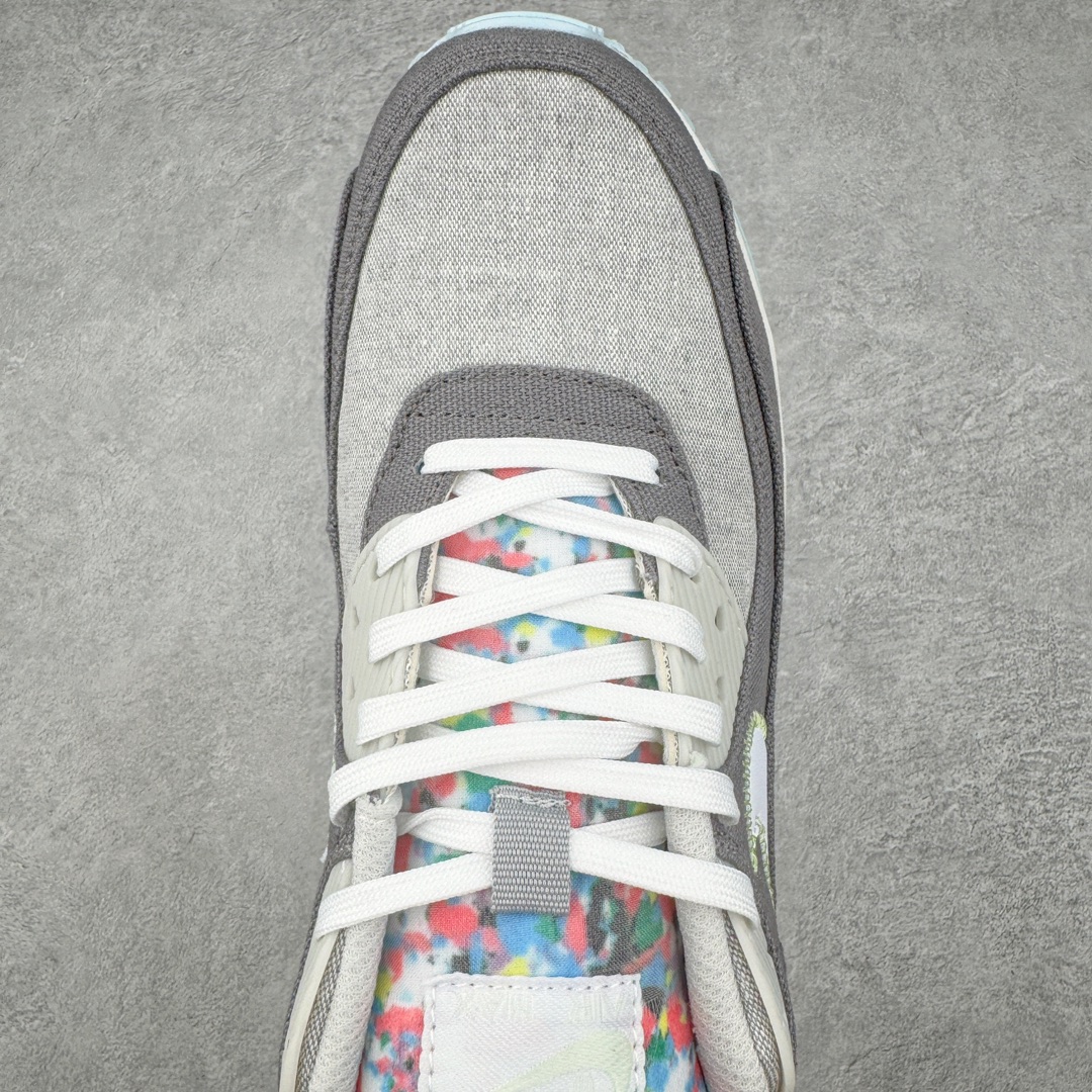 图片[4]-＃MX版 NK Air MAX 90 气垫复古减震跑步鞋 CK6467-001 经典重温 独家陆续补货 外单专供大厂出品 品质稳定 一百余色 终端操作 Air Max 90于1990年推出 来自Air Max系列 在Air Max 1的基础上改进而得 增加了气垫面积 外型上也更为流线 最特別的就是加入了菱纹塑胶嵌板 为Air Max 90增添了许多潮流气息 皮革鞋面 造就出色耐穿性和支撑力 Max Air缓震配置搭配泡棉中底 令Air Max 90轻盈而舒适 华夫格橡胶外底 铸就Air Max 90非凡的抓地力 而Air Max 90不仅是一双跑鞋 它成功跨越了时间的演进 成为了球鞋文化与潮流圈中最熟为人知的鞋款之一 尺码：36 36.5 37.5 38 38.5 39 40 40.5 41 42 42.5 43 44 44.5 45-选品中心