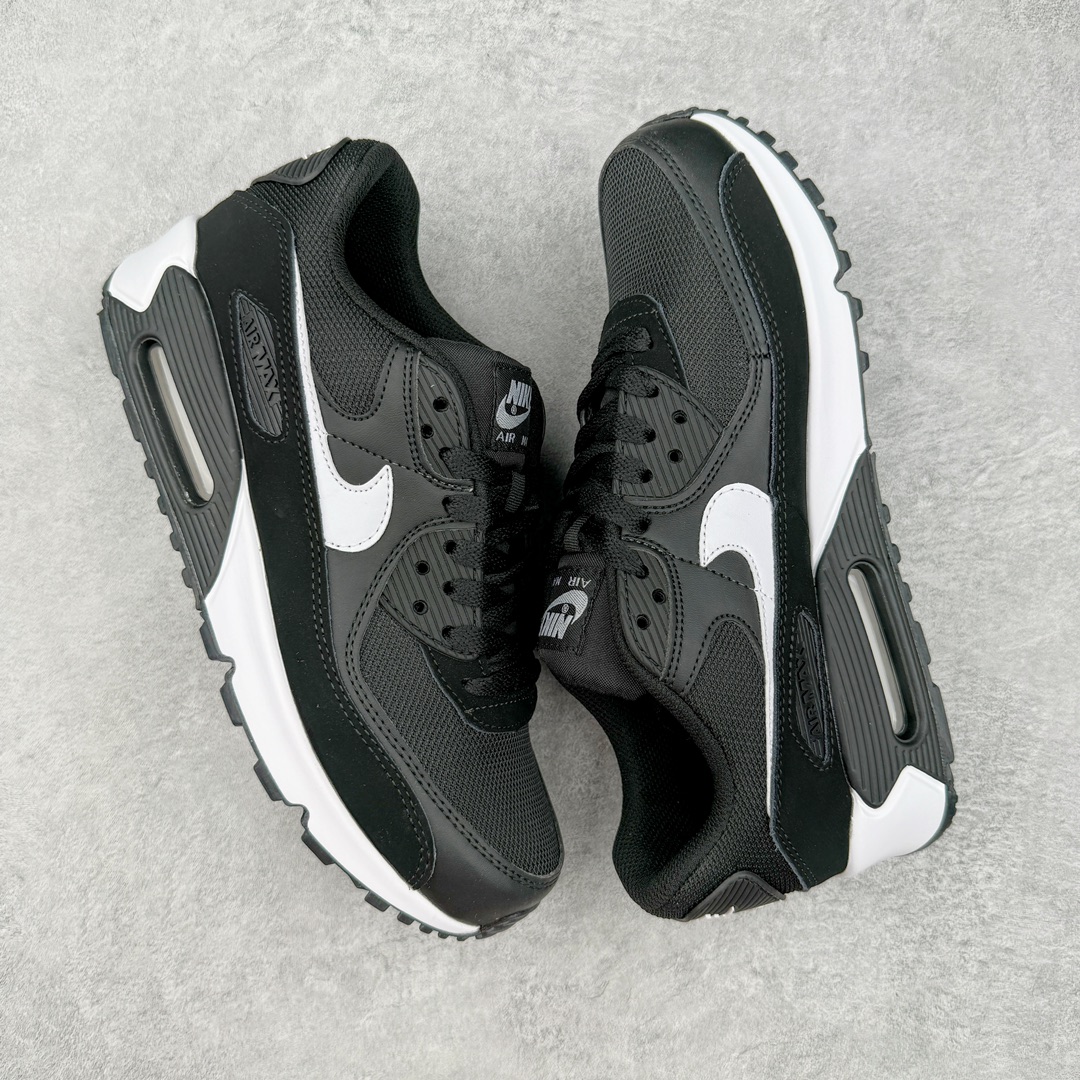图片[3]-＃MX版 NK Air MAX 90 气垫复古减震跑步鞋 CQ2560-001 经典重温 独家陆续补货 外单专供大厂出品 品质稳定 一百余色 终端操作 Air Max 90于1990年推出 来自Air Max系列 在Air Max 1的基础上改进而得 增加了气垫面积 外型上也更为流线 最特別的就是加入了菱纹塑胶嵌板 为Air Max 90增添了许多潮流气息 皮革鞋面 造就出色耐穿性和支撑力 Max Air缓震配置搭配泡棉中底 令Air Max 90轻盈而舒适 华夫格橡胶外底 铸就Air Max 90非凡的抓地力 而Air Max 90不仅是一双跑鞋 它成功跨越了时间的演进 成为了球鞋文化与潮流圈中最熟为人知的鞋款之一 尺码：36 36.5 37.5 38 38.5 39 40 40.5 41 42 42.5 43 44 44.5 45-选品中心