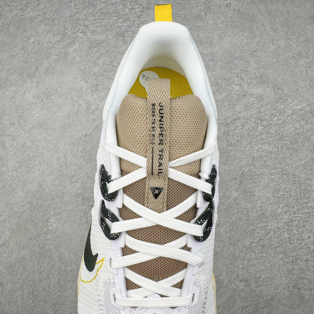 图片[5]-＃纯原福利 NK Juniper Trail 2 Next Nature 朱尼珀2代系列低帮户外轻量透气休闲运动越野跑鞋 DM0822-101 原楦开发纸版楦型 采用Flywire飞线与鞋带相结合鞋面材质 原楦原纸版数据开发版型 内里嵌入定型海绵 全新缓震EVA科技物料中底 外置防滑耐磨锯齿橡胶大底 缔造稳固脚感 越野跑步鞋支撑力出众 为小径奔跑带来平稳顺畅的迈步体验 助你专注畅跑 鞋面采用耐穿材料 结合鞋底强劲抓地设计 让你在面对崎岖路况时依然能勇往直前 尺码：39 40 40.5 41 42 42.5 43 44 44.5 45-选品中心