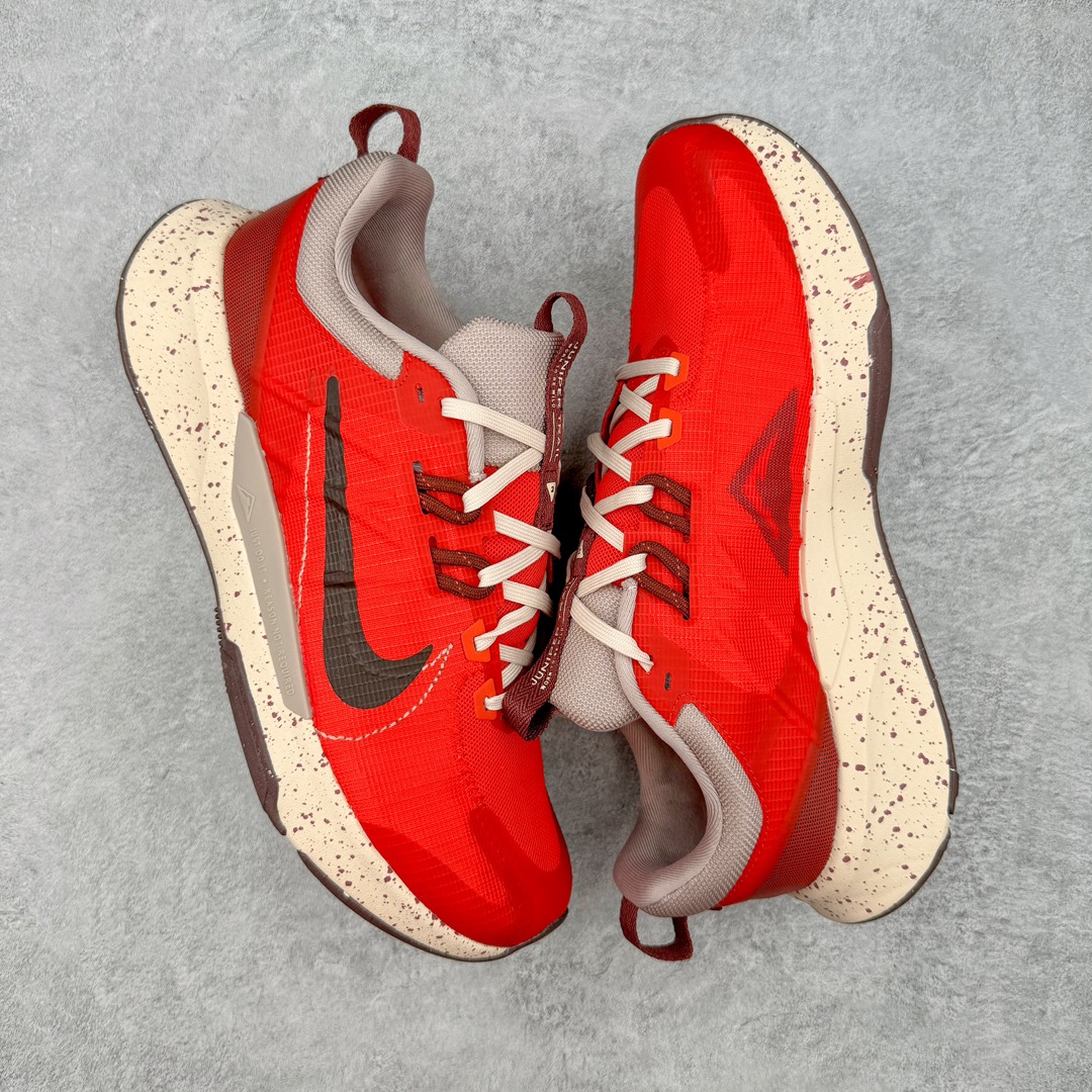 图片[3]-＃纯原福利 NK Juniper Trail 2 Next Nature 朱尼珀2代系列低帮户外轻量透气休闲运动越野跑鞋 DM0822-601 原楦开发纸版楦型 采用Flywire飞线与鞋带相结合鞋面材质 原楦原纸版数据开发版型 内里嵌入定型海绵 全新缓震EVA科技物料中底 外置防滑耐磨锯齿橡胶大底 缔造稳固脚感 越野跑步鞋支撑力出众 为小径奔跑带来平稳顺畅的迈步体验 助你专注畅跑 鞋面采用耐穿材料 结合鞋底强劲抓地设计 让你在面对崎岖路况时依然能勇往直前 尺码：39 40 40.5 41 42 42.5 43 44 44.5 45-选品中心