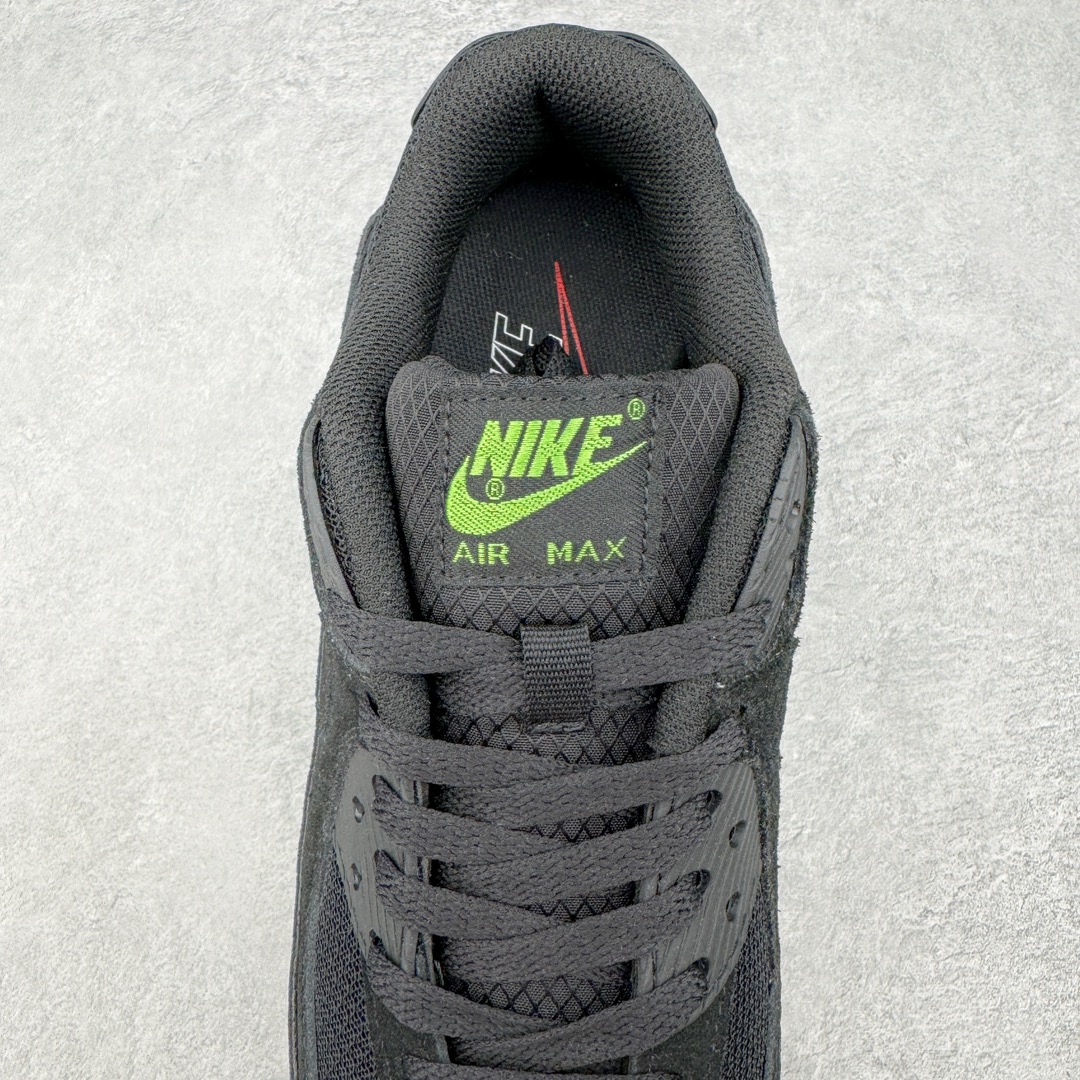 图片[5]-＃MX版 NK Air MAX 90 气垫复古减震跑步鞋 DQ4071-005 经典重温 独家陆续补货 外单专供大厂出品 品质稳定 一百余色 终端操作 Air Max 90于1990年推出 来自Air Max系列 在Air Max 1的基础上改进而得 增加了气垫面积 外型上也更为流线 最特別的就是加入了菱纹塑胶嵌板 为Air Max 90增添了许多潮流气息 皮革鞋面 造就出色耐穿性和支撑力 Max Air缓震配置搭配泡棉中底 令Air Max 90轻盈而舒适 华夫格橡胶外底 铸就Air Max 90非凡的抓地力 而Air Max 90不仅是一双跑鞋 它成功跨越了时间的演进 成为了球鞋文化与潮流圈中最熟为人知的鞋款之一 尺码：36 36.5 37.5 38 38.5 39 40 40.5 41 42 42.5 43 44 44.5 45-选品中心
