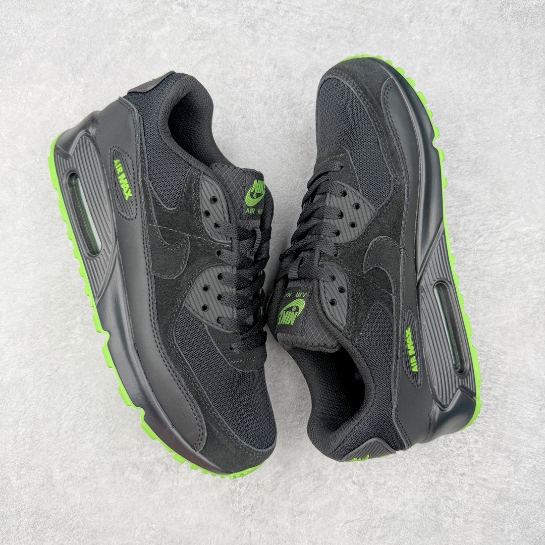 图片[3]-＃MX版 NK Air MAX 90 气垫复古减震跑步鞋 DQ4071-005 经典重温 独家陆续补货 外单专供大厂出品 品质稳定 一百余色 终端操作 Air Max 90于1990年推出 来自Air Max系列 在Air Max 1的基础上改进而得 增加了气垫面积 外型上也更为流线 最特別的就是加入了菱纹塑胶嵌板 为Air Max 90增添了许多潮流气息 皮革鞋面 造就出色耐穿性和支撑力 Max Air缓震配置搭配泡棉中底 令Air Max 90轻盈而舒适 华夫格橡胶外底 铸就Air Max 90非凡的抓地力 而Air Max 90不仅是一双跑鞋 它成功跨越了时间的演进 成为了球鞋文化与潮流圈中最熟为人知的鞋款之一 尺码：36 36.5 37.5 38 38.5 39 40 40.5 41 42 42.5 43 44 44.5 45-选品中心