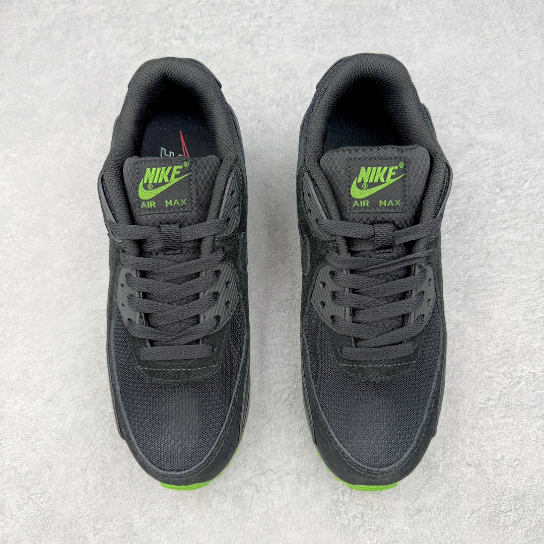 图片[2]-＃MX版 NK Air MAX 90 气垫复古减震跑步鞋 DQ4071-005 经典重温 独家陆续补货 外单专供大厂出品 品质稳定 一百余色 终端操作 Air Max 90于1990年推出 来自Air Max系列 在Air Max 1的基础上改进而得 增加了气垫面积 外型上也更为流线 最特別的就是加入了菱纹塑胶嵌板 为Air Max 90增添了许多潮流气息 皮革鞋面 造就出色耐穿性和支撑力 Max Air缓震配置搭配泡棉中底 令Air Max 90轻盈而舒适 华夫格橡胶外底 铸就Air Max 90非凡的抓地力 而Air Max 90不仅是一双跑鞋 它成功跨越了时间的演进 成为了球鞋文化与潮流圈中最熟为人知的鞋款之一 尺码：36 36.5 37.5 38 38.5 39 40 40.5 41 42 42.5 43 44 44.5 45-选品中心