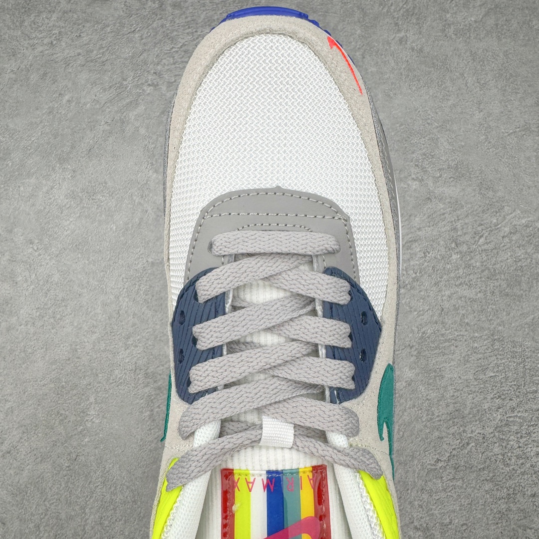 图片[4]-＃MX版 NK Air MAX 90 气垫复古减震跑步鞋 DA5562-001 经典重温 独家陆续补货 外单专供大厂出品 品质稳定 一百余色 终端操作 Air Max 90于1990年推出 来自Air Max系列 在Air Max 1的基础上改进而得 增加了气垫面积 外型上也更为流线 最特別的就是加入了菱纹塑胶嵌板 为Air Max 90增添了许多潮流气息 皮革鞋面 造就出色耐穿性和支撑力 Max Air缓震配置搭配泡棉中底 令Air Max 90轻盈而舒适 华夫格橡胶外底 铸就Air Max 90非凡的抓地力 而Air Max 90不仅是一双跑鞋 它成功跨越了时间的演进 成为了球鞋文化与潮流圈中最熟为人知的鞋款之一 尺码：36 36.5 37.5 38 38.5 39 40 40.5 41 42 42.5 43 44 44.5 45-选品中心