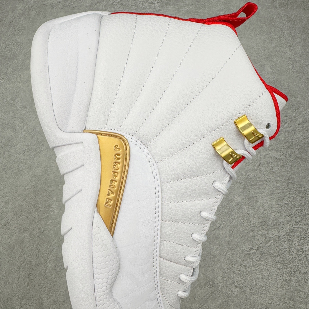 图片[6]-零售💰320 ＃JH外贸版 Air Jordan AJ12 Retro FIBA 篮球世界杯 白金 130690-107 原楦原纸板开发 原汁原味12代鞋型 进口头层皮料 用料绝不含糊 原盒原配 平台外单特供 极限压缩成本 最直接的单价 独家供应开发至49码 SIZE：40 40.5 41 42 42.5 43 44 44.5 45 45.5 46 47.5 48 49 编码：Xby3936020-运动鞋