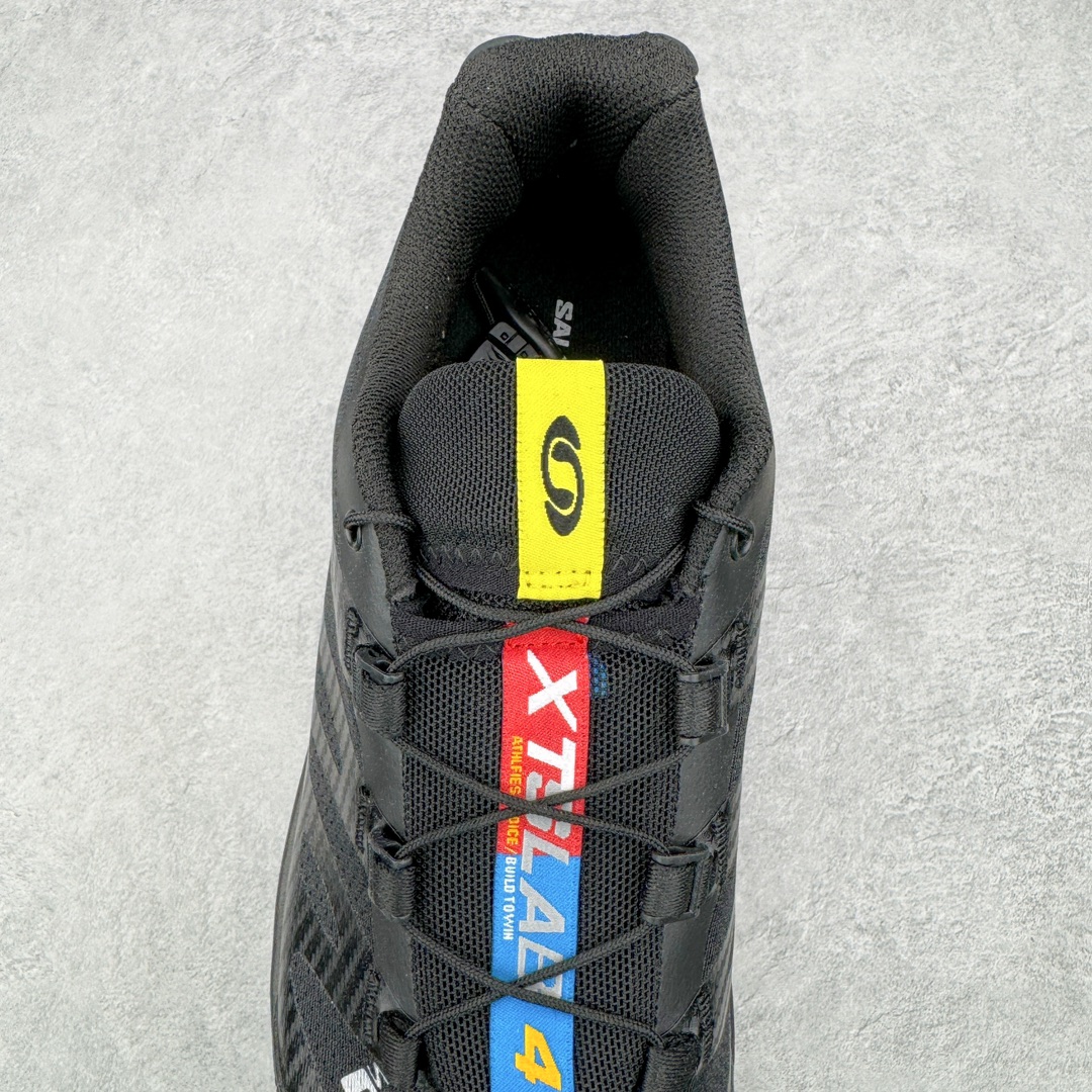 图片[5]-＃GX/绿X Salomon XT-4 OG Advanced 萨洛蒙系列低帮城市越野机能透气休闲运动鞋 鞋舌处附有迷你网眼袋收纳鞋绳以及下方的多色 Logo 标签 接着搭载奶油色 ACS 技术中底以及金色 TPU 塑料部件提升鞋款耐用性 中底与鞋面之间饰有海蓝色条状细节有效增添鞋款层次 最后应用黑色 Contragrip Chevron 外底完成鞋款设计 这次配色颇为高调 两款配色均以绚丽的渐变设计呈现 一款以粉紫渐变主打 另一款以黄绿渐变呈现 视觉效果相当吸睛 鞋面的使用玻璃纤维覆盖物加固 并通过细绳扣系带系统进行锁定 Salomon 的品牌logo 出现在脚后跟和前掌部位 中底虽然偏薄 但非常耐用 与模压塑料ACS 框架以及致密AC2 Muscle 鞋底单元结合 能够提供出色的支撑力和缓冲性 尺码：36 36.5 37.5 38 38.5 39 40 40.5 41 42 42.5 43 44 44.5 45-选品中心