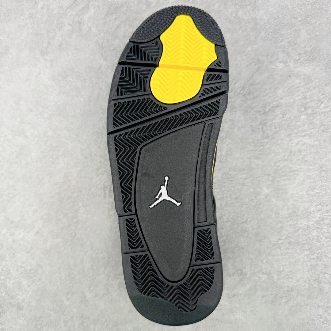 图片[9]-零售💰390 ＃PK4.0 Air Jordan AJ4 Retro 黑黄雷公 DH6927-017 原鞋开发原楦原纸板同源开发 完美呈现乔4的版型 内侧正确双色网格 还原细节 原厂皮料 正确气垫颜色 正确网格工艺 正确拉帮工艺 全鞋原装材料制作 原档案原模具打造 支持全方位与正品对比 尺码：40 40.5 41 42 42.5 43 44 44.5 45 46 47.5 48.5 编码：by3936090-运动鞋