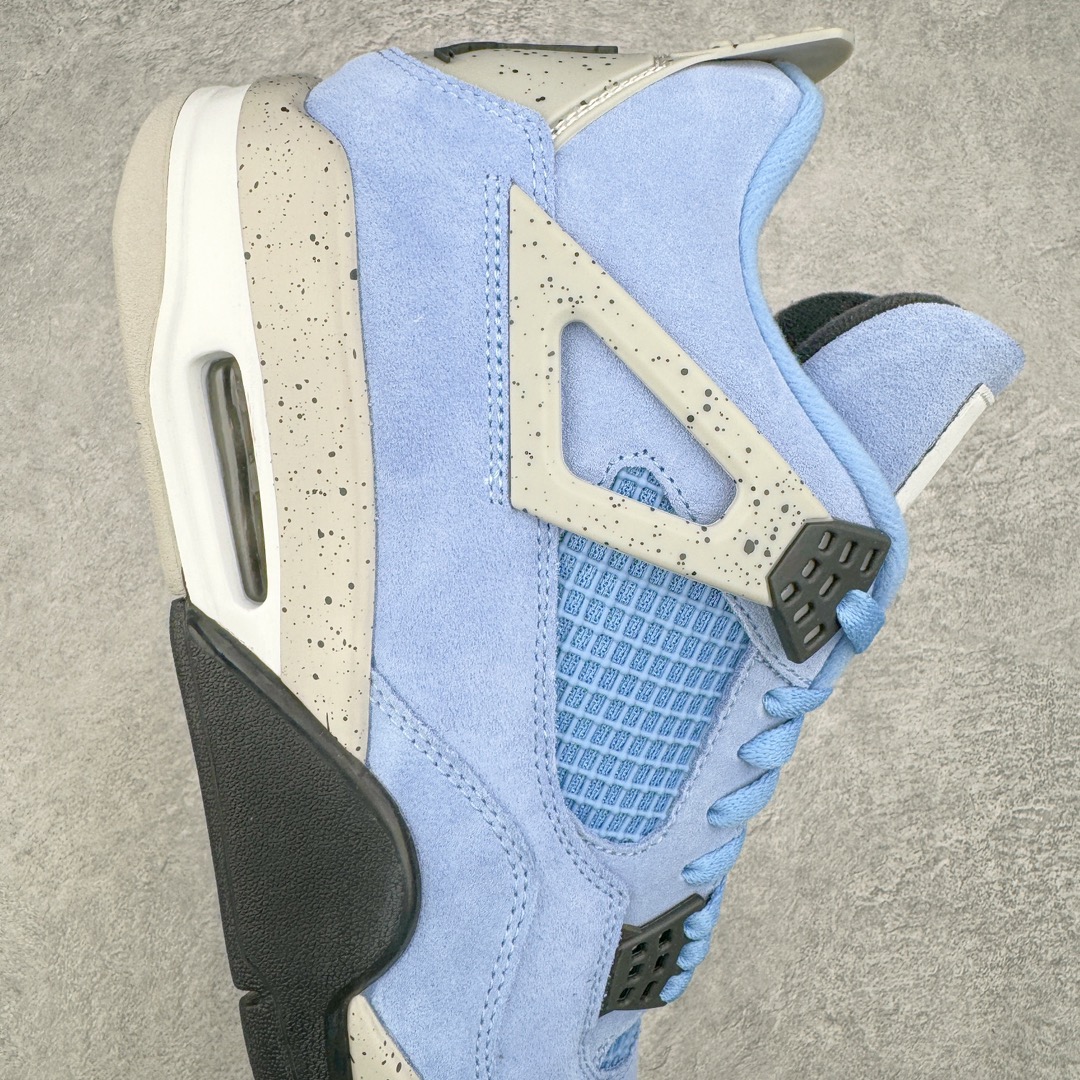 图片[6]-零售💰390 ＃PK4.0 Air Jordan AJ4 Retro SE \”University Blue\” 大学蓝 CT8527-400 原鞋开发原楦原纸板同源开发 完美呈现乔4的版型 内侧正确双色网格 还原细节 原厂皮料 正确气垫颜色 正确网格工艺 正确拉帮工艺 全鞋原装材料制作 原档案原模具打造 支持全方位与正品对比 尺码：40 40.5 41 42 42.5 43 44 44.5 45 46 47.5 48.5 编码：by3936090-运动鞋