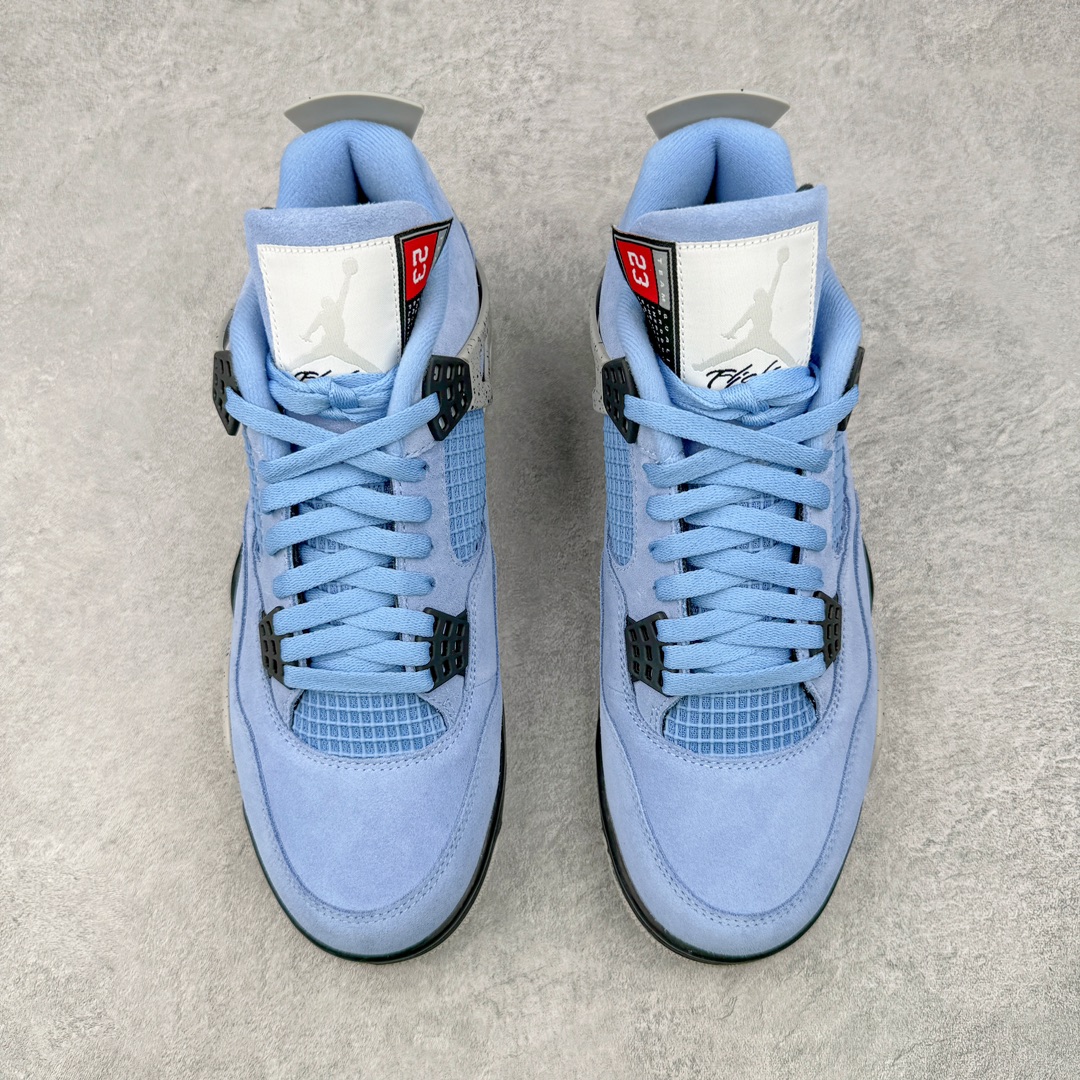 图片[2]-零售💰390 ＃PK4.0 Air Jordan AJ4 Retro SE \”University Blue\” 大学蓝 CT8527-400 原鞋开发原楦原纸板同源开发 完美呈现乔4的版型 内侧正确双色网格 还原细节 原厂皮料 正确气垫颜色 正确网格工艺 正确拉帮工艺 全鞋原装材料制作 原档案原模具打造 支持全方位与正品对比 尺码：40 40.5 41 42 42.5 43 44 44.5 45 46 47.5 48.5 编码：by3936090-运动鞋