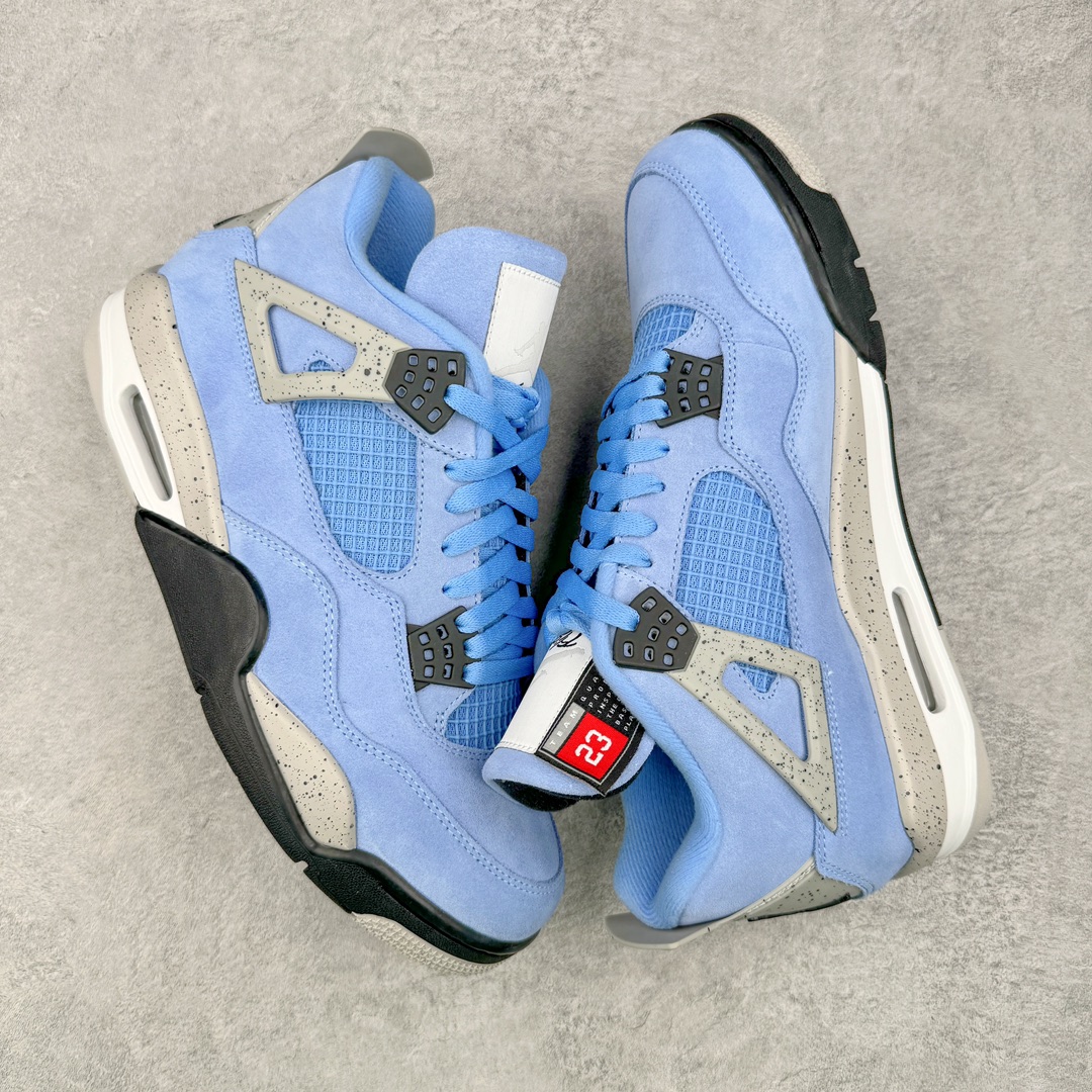 图片[3]-零售💰390 ＃PK4.0 Air Jordan AJ4 Retro SE \”University Blue\” 大学蓝 CT8527-400 原鞋开发原楦原纸板同源开发 完美呈现乔4的版型 内侧正确双色网格 还原细节 原厂皮料 正确气垫颜色 正确网格工艺 正确拉帮工艺 全鞋原装材料制作 原档案原模具打造 支持全方位与正品对比 尺码：40 40.5 41 42 42.5 43 44 44.5 45 46 47.5 48.5 编码：by3936090-运动鞋