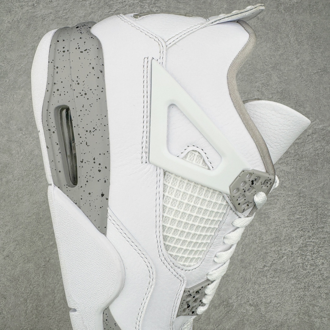 图片[6]-零售💰390 ＃PK4.0 Air Jordan AJ4 Retro SE \”White Oreo\”白灰奥利奥 货号：CT8527-100 原鞋开发原楦原纸板同源开发 完美呈现乔4的版型 内侧正确双色网格 还原细节 原厂皮料 正确气垫颜色 正确网格工艺 正确拉帮工艺 全鞋原装材料制作 原档案原模具打造 支持全方位与正品对比 尺码：40 40.5 41 42 42.5 43 44 44.5 45 46 47.5 48.5 编码：by3936090-运动鞋