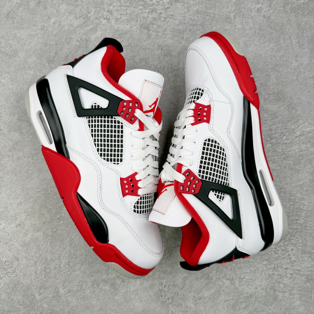 图片[3]-零售💰390 ＃PK4.0 Air Jordan AJ4 Retro \”Fire Red\” 火焰红 DC7770-160 原鞋开发原楦原纸板同源开发 完美呈现乔4的版型 内侧正确双色网格 还原细节 原厂皮料 正确气垫颜色 正确网格工艺 正确拉帮工艺 全鞋原装材料制作 原档案原模具打造 支持全方位与正品对比 尺码：40 40.5 41 42 42.5 43 44 44.5 45 46 47.5 48.5 编码：by3936090-运动鞋