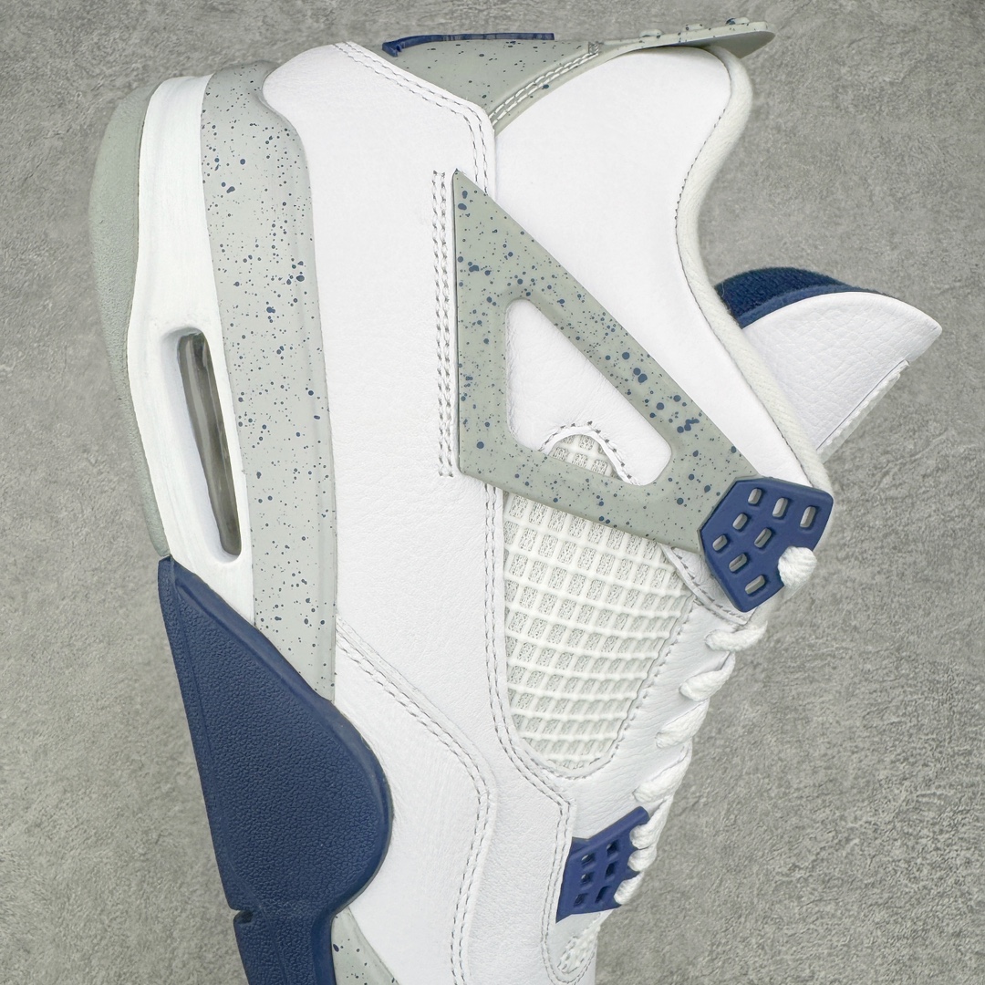 图片[6]-零售💰390 ＃PK4.0 Air Jordan AJ4 Retro 午夜蓝 DH6927-140 原鞋开发原楦原纸板同源开发 完美呈现乔4的版型 内侧正确双色网格 还原细节 原厂皮料 正确气垫颜色 正确网格工艺 正确拉帮工艺 全鞋原装材料制作 原档案原模具打造 支持全方位与正品对比 尺码：40 40.5 41 42 42.5 43 44 44.5 45 46 47.5 48.5 编码：by3936090-运动鞋