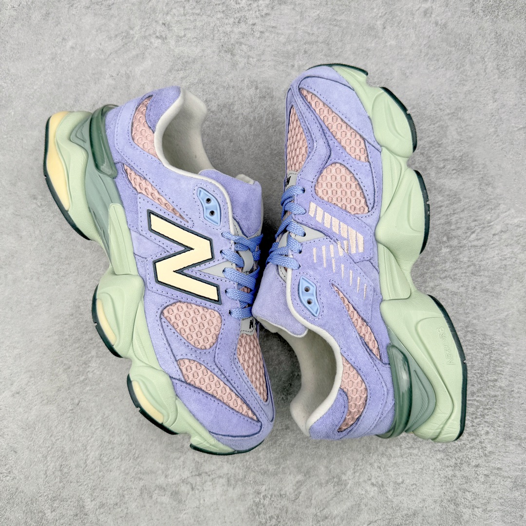 图片[3]-＃纯原特价福利 New Balance NB9060系列 新百伦绒面革网布经典百搭防滑耐磨透气低帮生活休闲鞋 全套原楦原纸板原厂数据开发 进口三明治网面 原装进口翻毛皮料正确绒感卡色 正确中底拉帮中底网布细节 原厂标裁 带紫光防伪 定制后跟透明水晶模块 冲裁组合 大底贴合程度胶水上色把控完美 整洁度挑战全网艺术家 多道序QC把关品质完善 匠心打造 耗时两个月开发完成 工艺极其复杂难度可想而知 新开独立私模大底 全网唯一正确六层组合大底 高端零售专供产物 尺码：36 37 37.5 38 38.5 39 40 40.5 41 42 42.5 43 44 45 46.5-选品中心