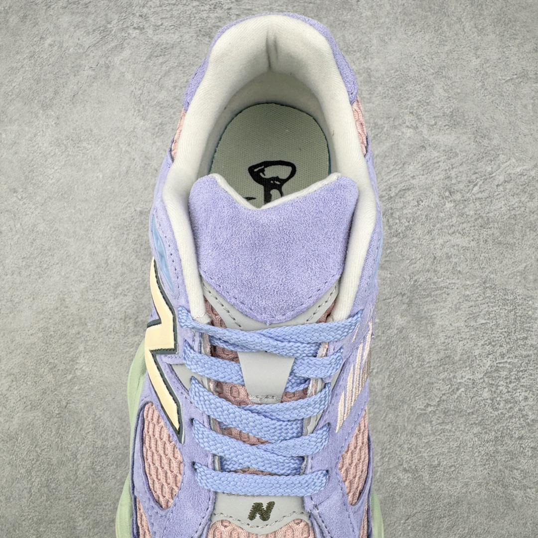 图片[5]-＃纯原特价福利 New Balance NB9060系列 新百伦绒面革网布经典百搭防滑耐磨透气低帮生活休闲鞋 全套原楦原纸板原厂数据开发 进口三明治网面 原装进口翻毛皮料正确绒感卡色 正确中底拉帮中底网布细节 原厂标裁 带紫光防伪 定制后跟透明水晶模块 冲裁组合 大底贴合程度胶水上色把控完美 整洁度挑战全网艺术家 多道序QC把关品质完善 匠心打造 耗时两个月开发完成 工艺极其复杂难度可想而知 新开独立私模大底 全网唯一正确六层组合大底 高端零售专供产物 尺码：36 37 37.5 38 38.5 39 40 40.5 41 42 42.5 43 44 45 46.5-选品中心