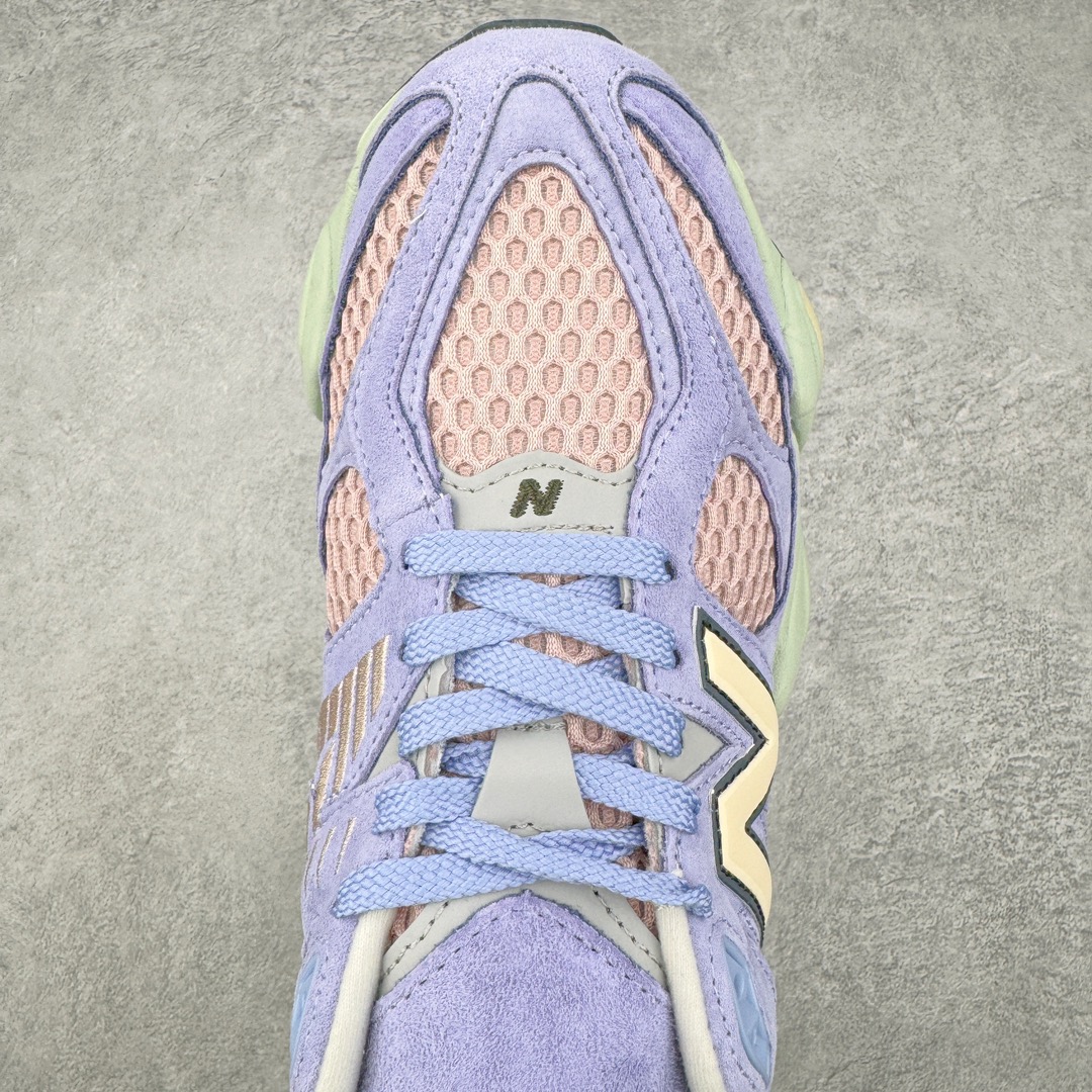 图片[4]-＃纯原特价福利 New Balance NB9060系列 新百伦绒面革网布经典百搭防滑耐磨透气低帮生活休闲鞋 全套原楦原纸板原厂数据开发 进口三明治网面 原装进口翻毛皮料正确绒感卡色 正确中底拉帮中底网布细节 原厂标裁 带紫光防伪 定制后跟透明水晶模块 冲裁组合 大底贴合程度胶水上色把控完美 整洁度挑战全网艺术家 多道序QC把关品质完善 匠心打造 耗时两个月开发完成 工艺极其复杂难度可想而知 新开独立私模大底 全网唯一正确六层组合大底 高端零售专供产物 尺码：36 37 37.5 38 38.5 39 40 40.5 41 42 42.5 43 44 45 46.5-选品中心