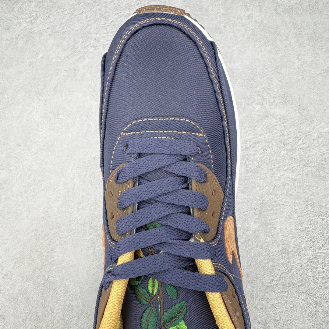 图片[4]-＃MX版 NK Air MAX 90 气垫复古减震跑步鞋 DD0385-400 经典重温 独家陆续补货 外单专供大厂出品 品质稳定 一百余色 终端操作 Air Max 90于1990年推出 来自Air Max系列 在Air Max 1的基础上改进而得 增加了气垫面积 外型上也更为流线 最特別的就是加入了菱纹塑胶嵌板 为Air Max 90增添了许多潮流气息 皮革鞋面 造就出色耐穿性和支撑力 Max Air缓震配置搭配泡棉中底 令Air Max 90轻盈而舒适 华夫格橡胶外底 铸就Air Max 90非凡的抓地力 而Air Max 90不仅是一双跑鞋 它成功跨越了时间的演进 成为了球鞋文化与潮流圈中最熟为人知的鞋款之一 尺码：36 36.5 37.5 38 38.5 39 40 40.5 41 42 42.5 43 44 44.5 45-选品中心