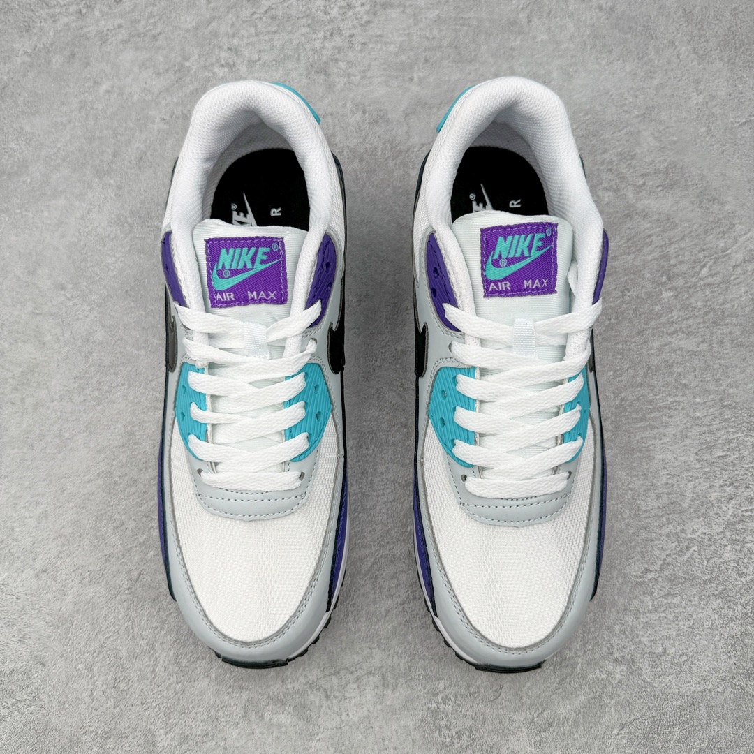 图片[2]-＃MX版 NK Air MAX 90 气垫复古减震跑步鞋 AJ1285-103 经典重温 独家陆续补货 外单专供大厂出品 品质稳定 一百余色 终端操作 Air Max 90于1990年推出 来自Air Max系列 在Air Max 1的基础上改进而得 增加了气垫面积 外型上也更为流线 最特別的就是加入了菱纹塑胶嵌板 为Air Max 90增添了许多潮流气息 皮革鞋面 造就出色耐穿性和支撑力 Max Air缓震配置搭配泡棉中底 令Air Max 90轻盈而舒适 华夫格橡胶外底 铸就Air Max 90非凡的抓地力 而Air Max 90不仅是一双跑鞋 它成功跨越了时间的演进 成为了球鞋文化与潮流圈中最熟为人知的鞋款之一 尺码：36 36.5 37.5 38 38.5 39 40 40.5 41 42 42.5 43 44 44.5 45-选品中心