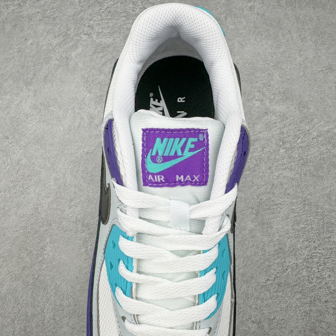 图片[5]-＃MX版 NK Air MAX 90 气垫复古减震跑步鞋 AJ1285-103 经典重温 独家陆续补货 外单专供大厂出品 品质稳定 一百余色 终端操作 Air Max 90于1990年推出 来自Air Max系列 在Air Max 1的基础上改进而得 增加了气垫面积 外型上也更为流线 最特別的就是加入了菱纹塑胶嵌板 为Air Max 90增添了许多潮流气息 皮革鞋面 造就出色耐穿性和支撑力 Max Air缓震配置搭配泡棉中底 令Air Max 90轻盈而舒适 华夫格橡胶外底 铸就Air Max 90非凡的抓地力 而Air Max 90不仅是一双跑鞋 它成功跨越了时间的演进 成为了球鞋文化与潮流圈中最熟为人知的鞋款之一 尺码：36 36.5 37.5 38 38.5 39 40 40.5 41 42 42.5 43 44 44.5 45-选品中心