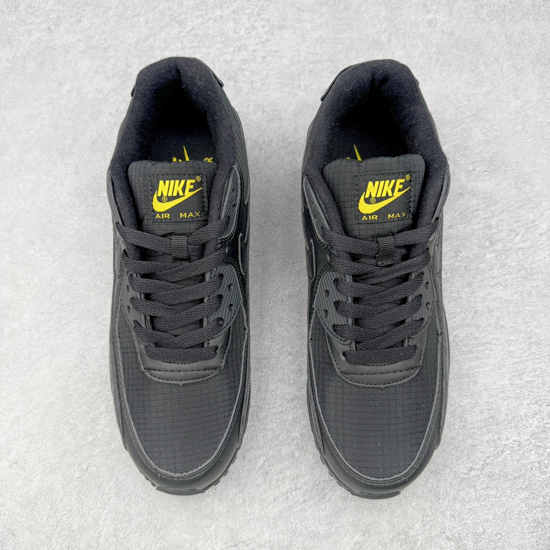 图片[2]-＃MX版 NK Air MAX 90 气垫复古减震跑步鞋 BQ4685-001 经典重温 独家陆续补货 外单专供大厂出品 品质稳定 一百余色 终端操作 Air Max 90于1990年推出 来自Air Max系列 在Air Max 1的基础上改进而得 增加了气垫面积 外型上也更为流线 最特別的就是加入了菱纹塑胶嵌板 为Air Max 90增添了许多潮流气息 皮革鞋面 造就出色耐穿性和支撑力 Max Air缓震配置搭配泡棉中底 令Air Max 90轻盈而舒适 华夫格橡胶外底 铸就Air Max 90非凡的抓地力 而Air Max 90不仅是一双跑鞋 它成功跨越了时间的演进 成为了球鞋文化与潮流圈中最熟为人知的鞋款之一 尺码：36 36.5 37.5 38 38.5 39 40 40.5 41 42 42.5 43 44 44.5 45-选品中心